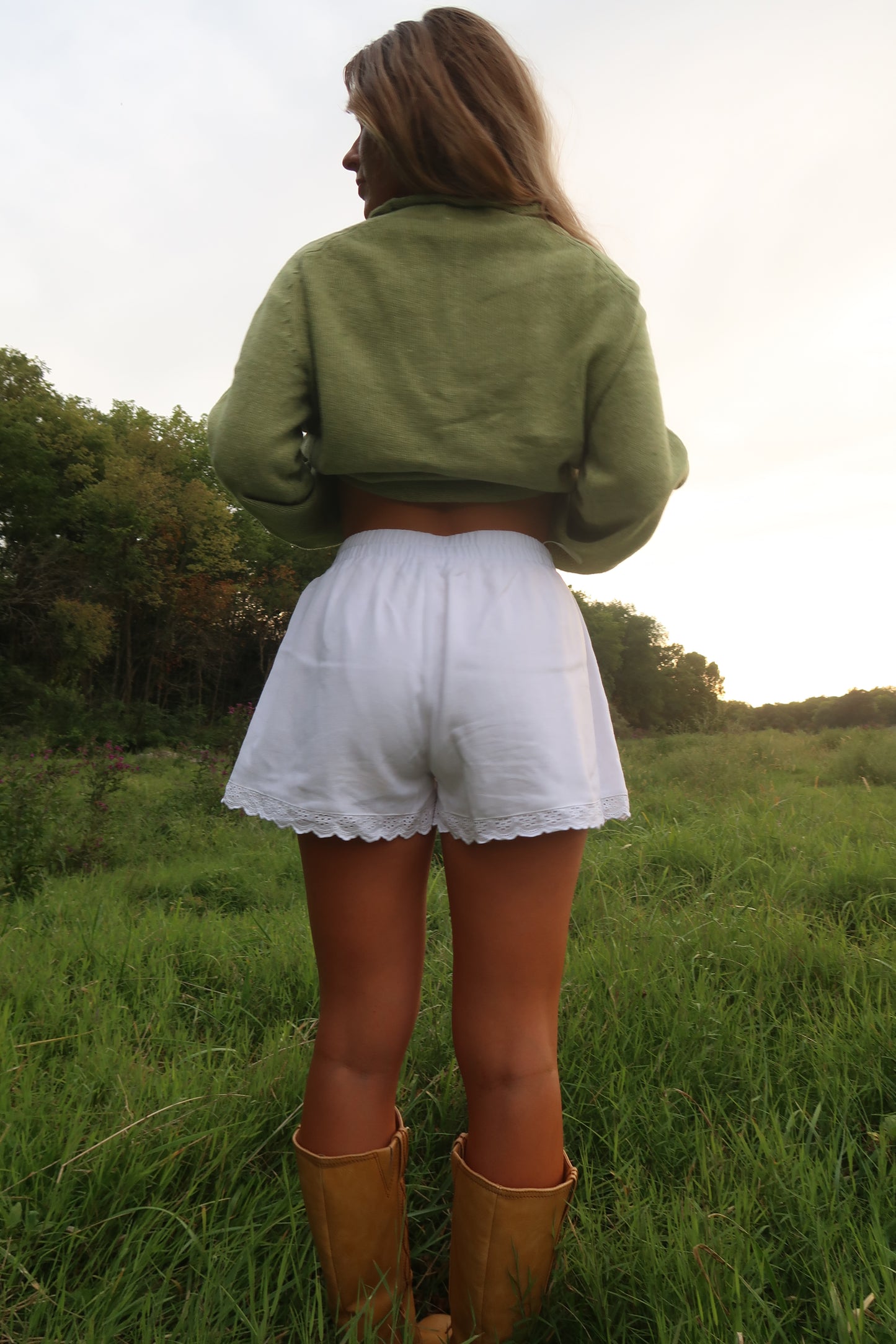 Rory Eyelet Shorts