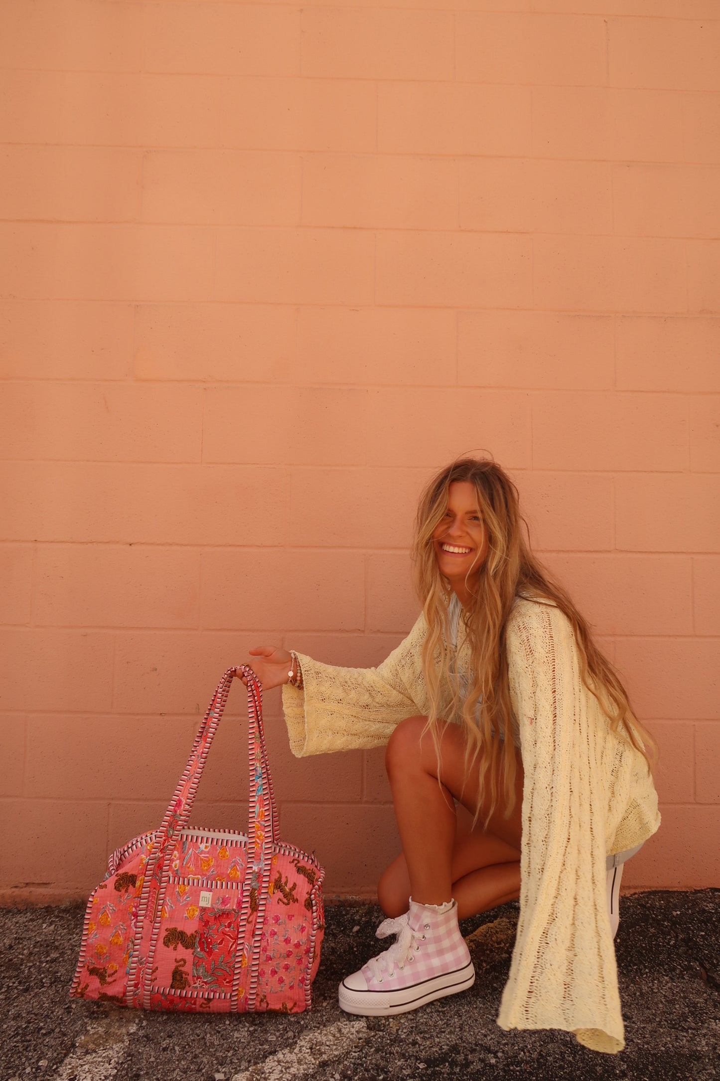 Debbie Quilted Duffle Bag