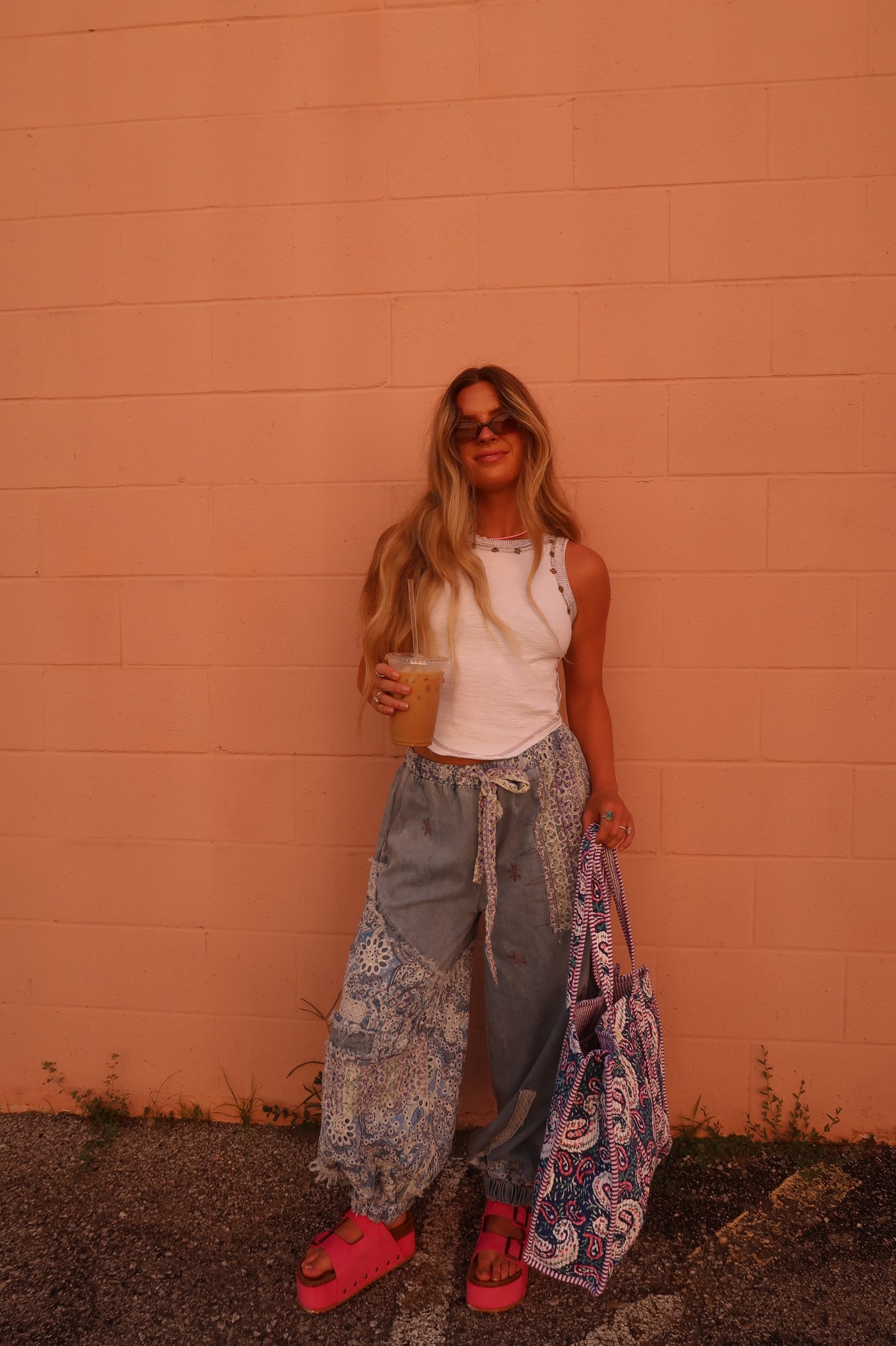 Groovy Gal Patchwork Jogger