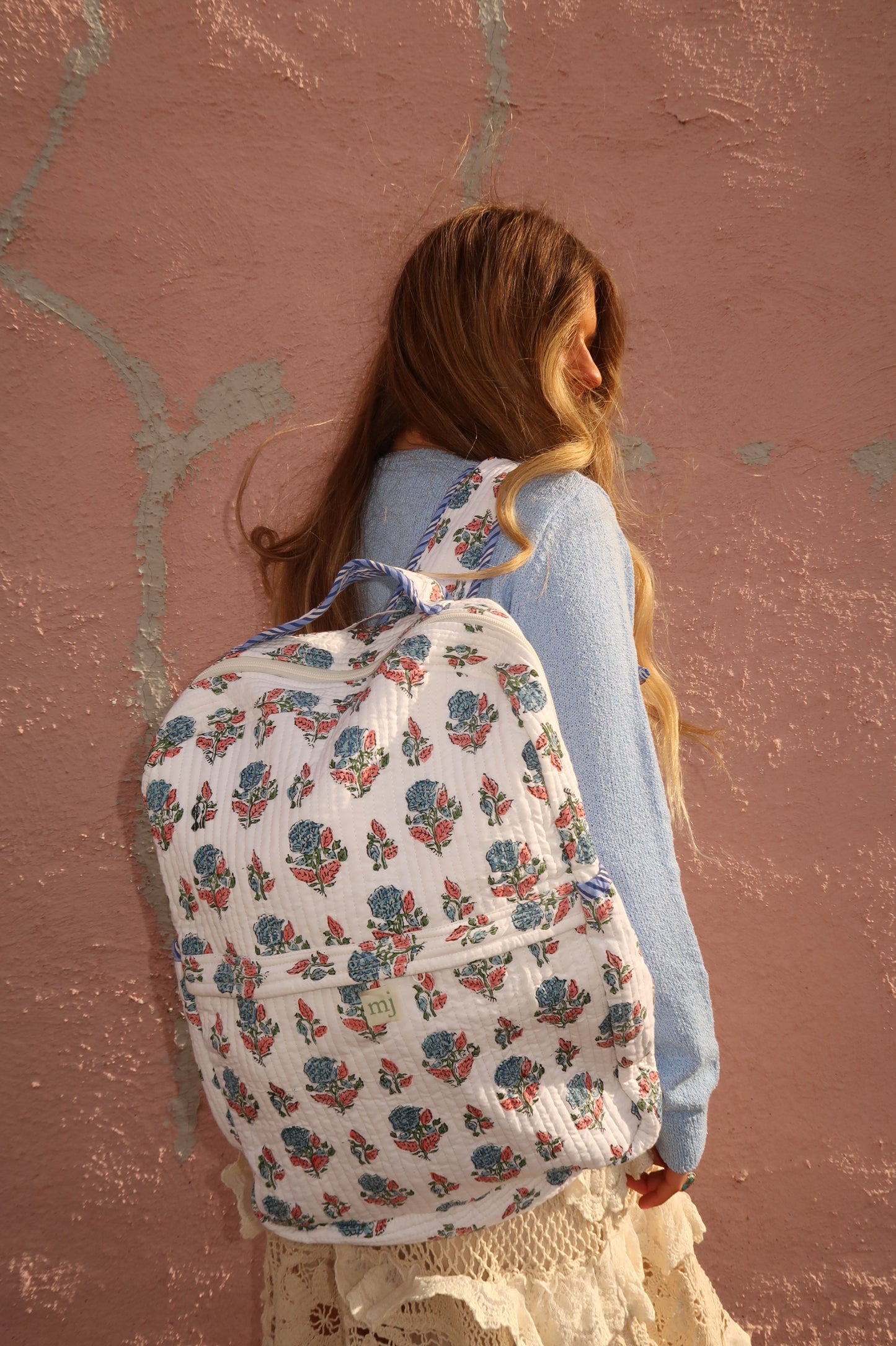 Greta Quilted Backpack