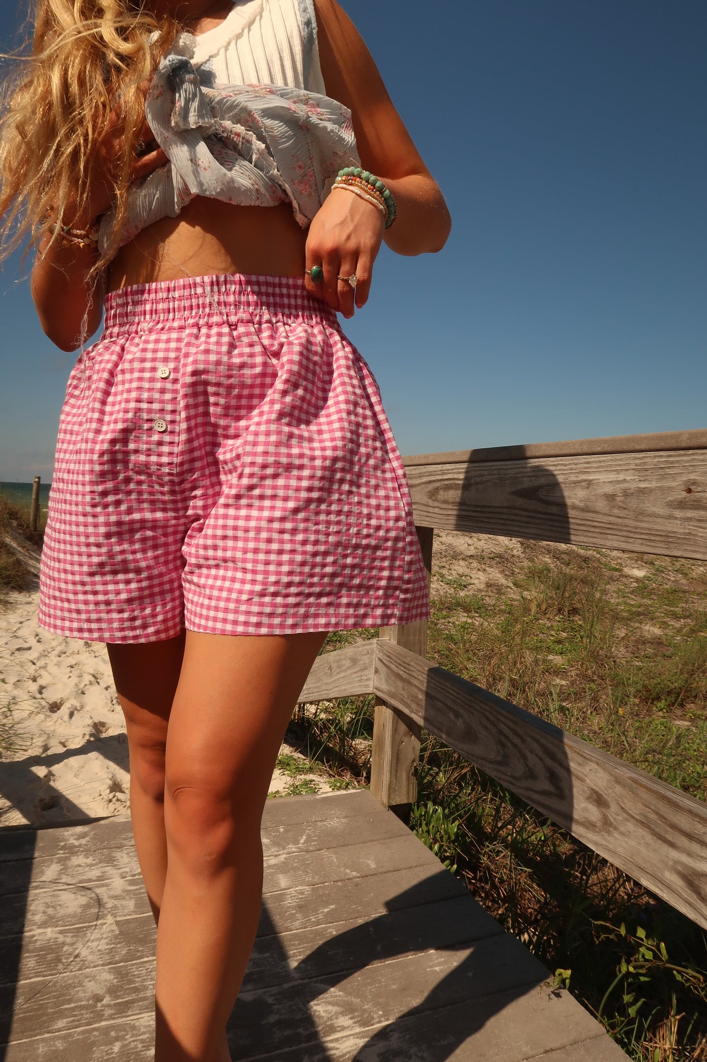 Flirt Gingham Boxer Short