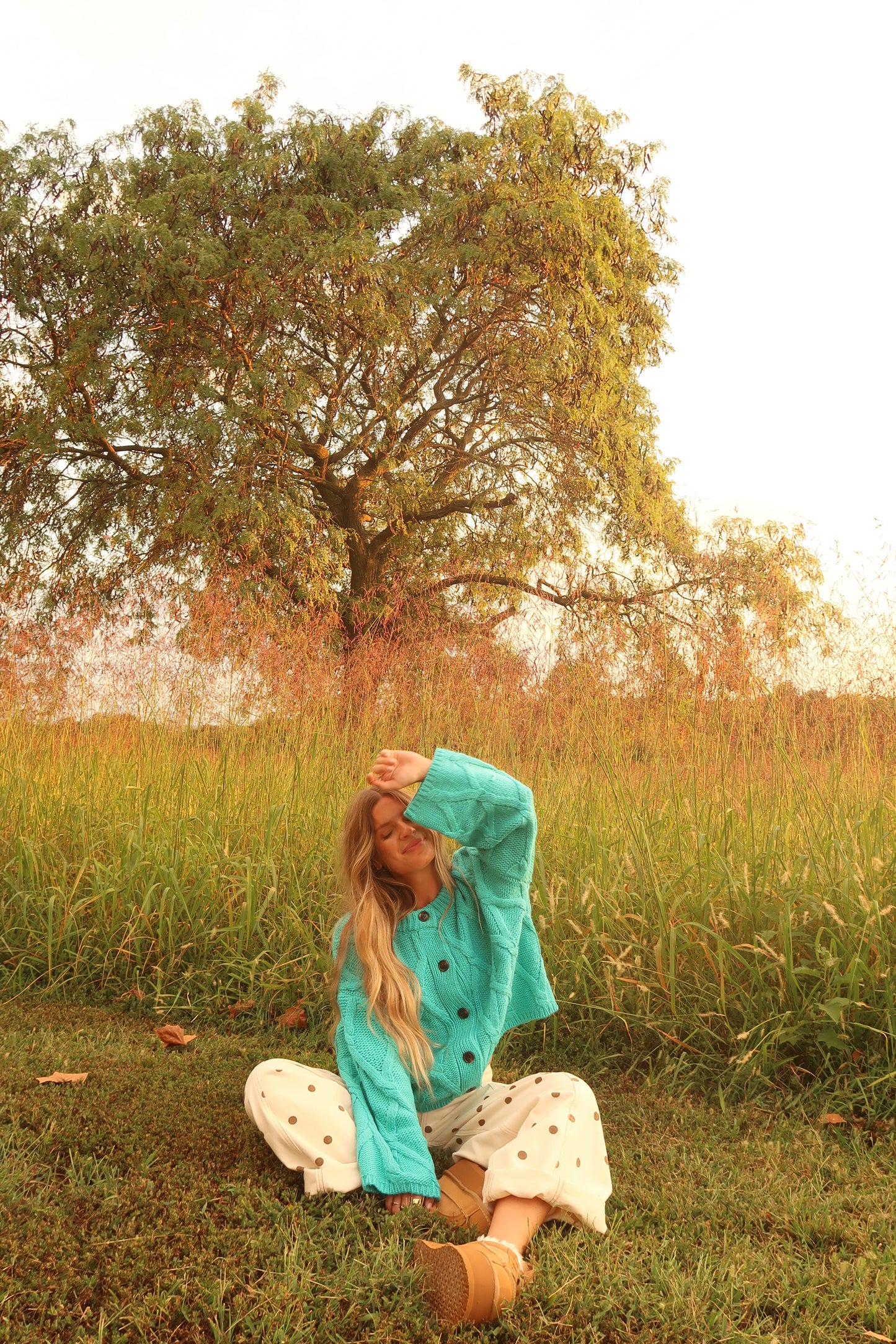 Mystic Cable Knit Cardigan