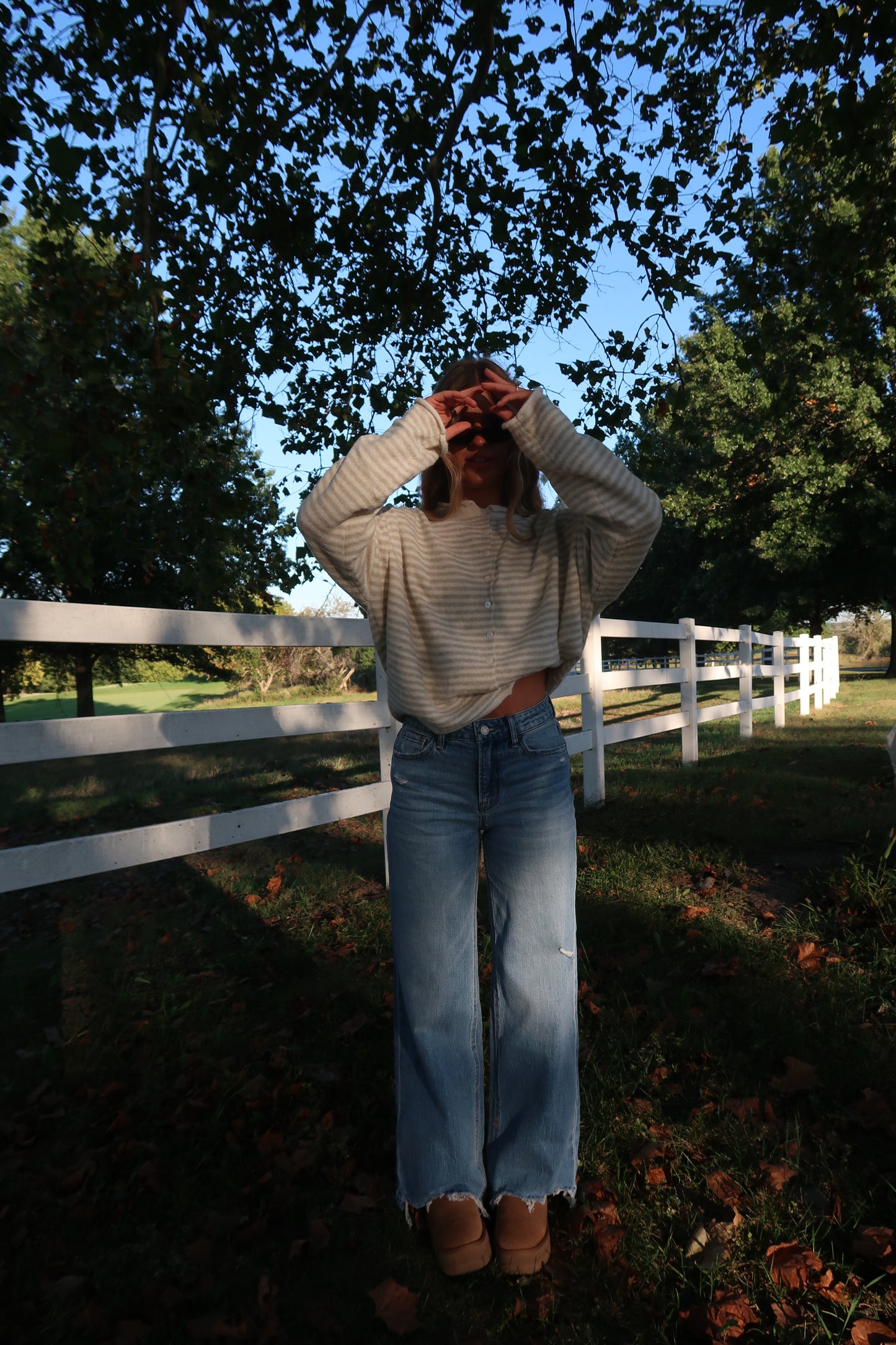 Bindi Stripe Everyday cardi