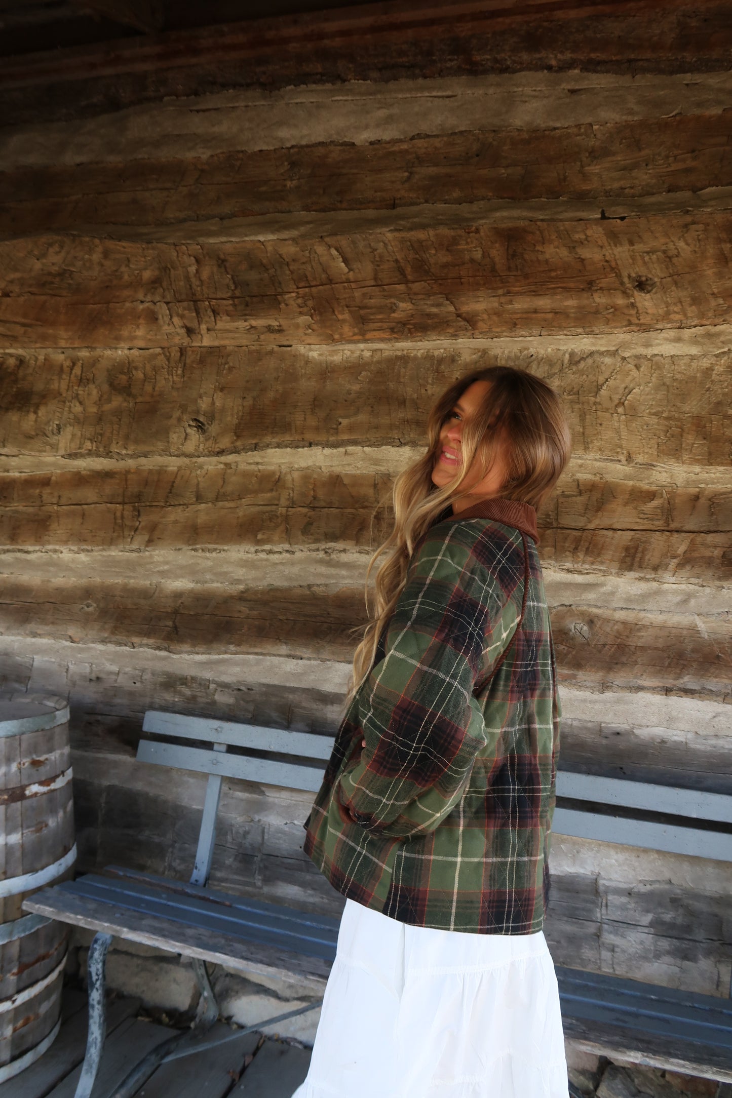 Eric Plaid Quilted Jacket