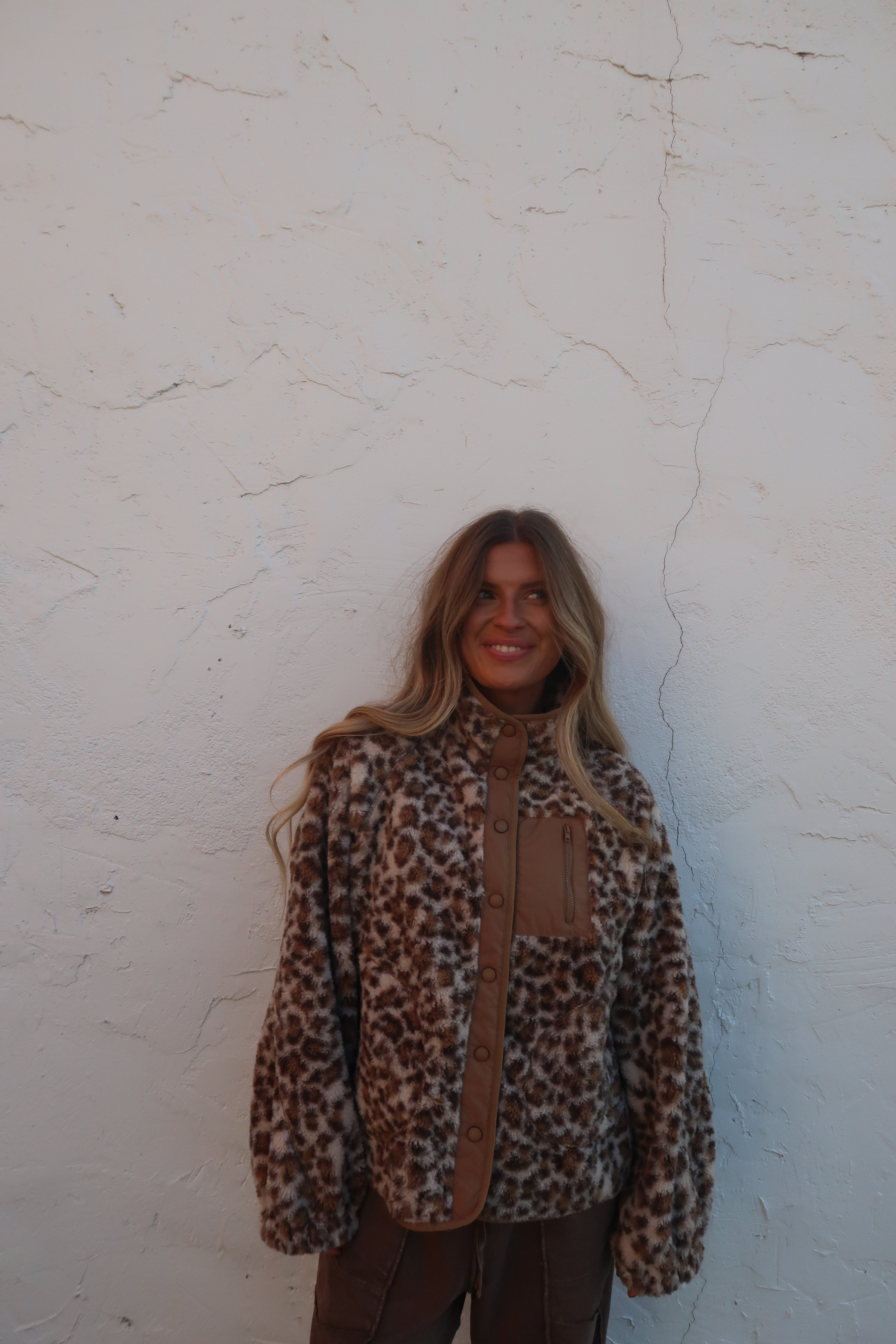  leopard様おまとめ3点 Finlay Pullover in Sherpa Fleece (Leopard) – Dudley Stephens