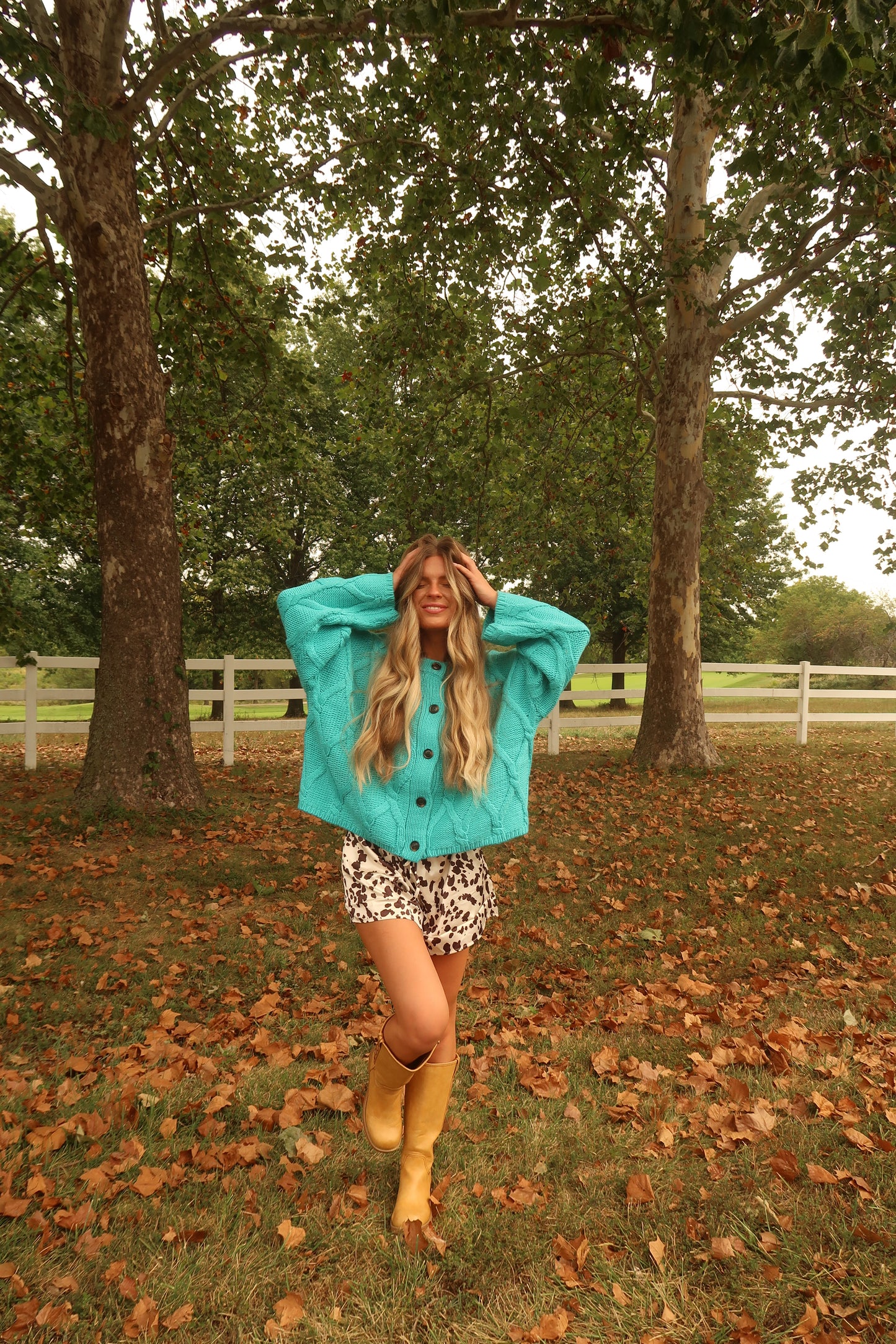 Mystic Cable Knit Cardigan