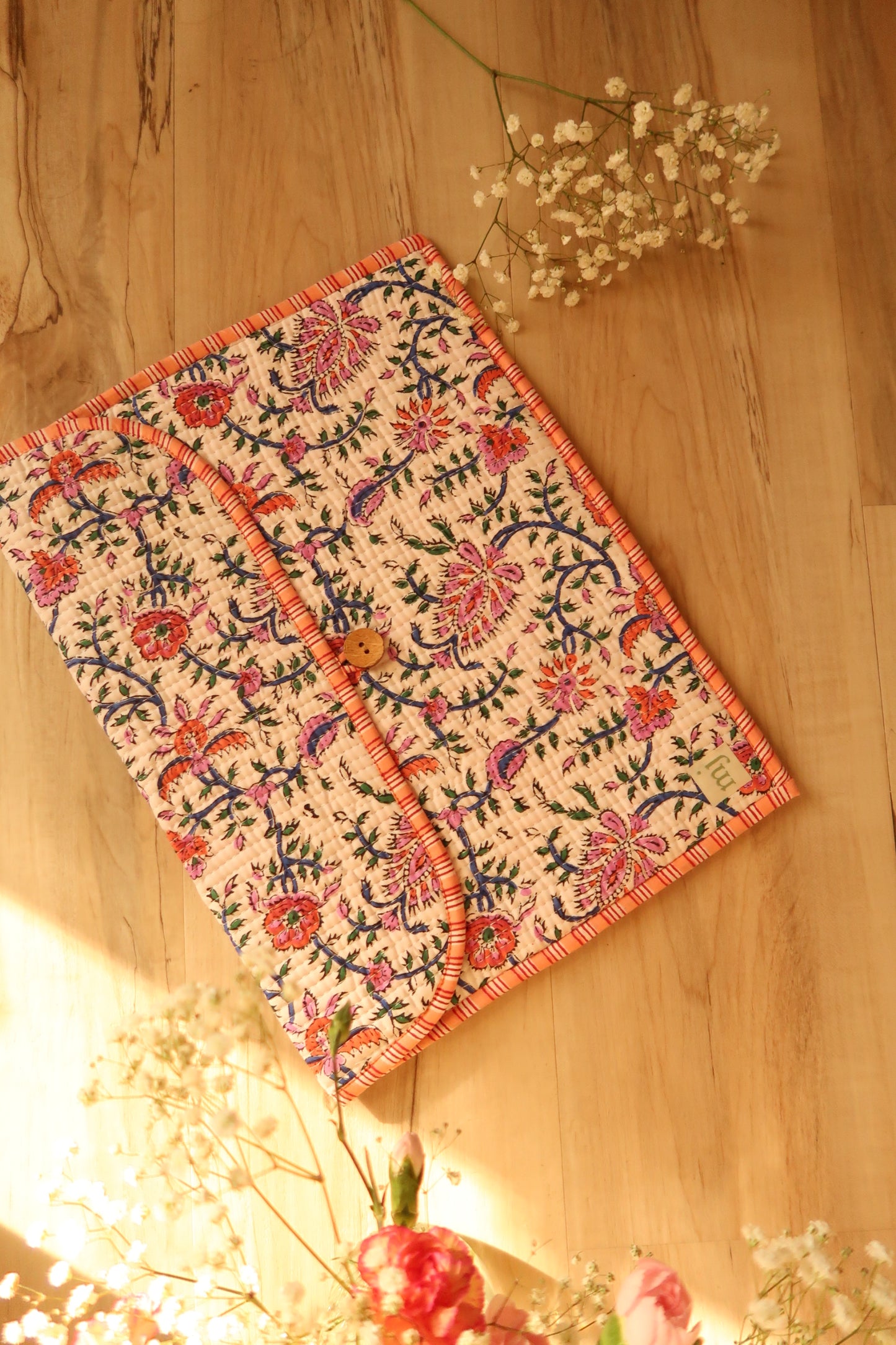 Frankie Quilted Laptop Sleeve