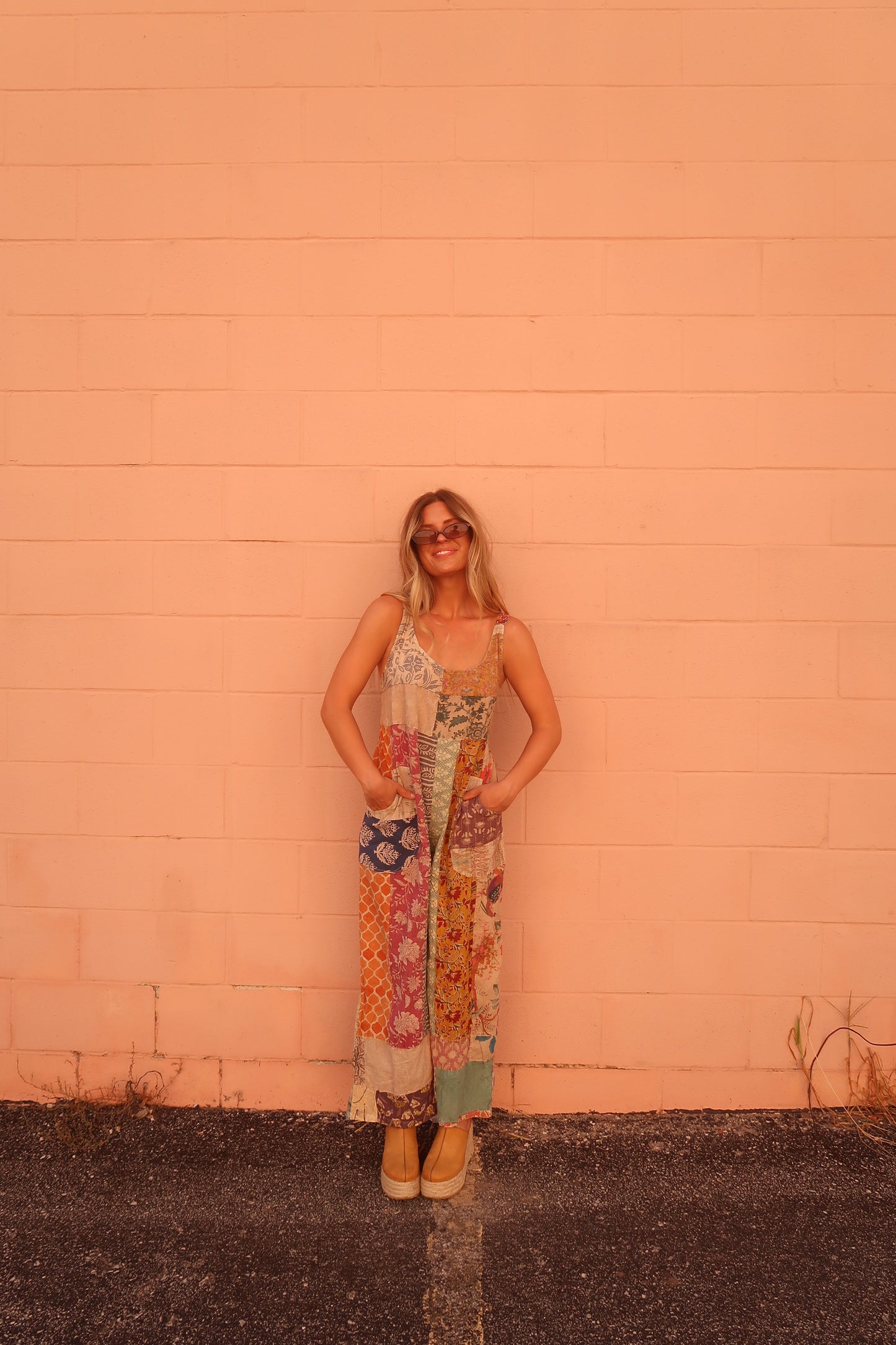 Riley Patchwork Jumpsuit