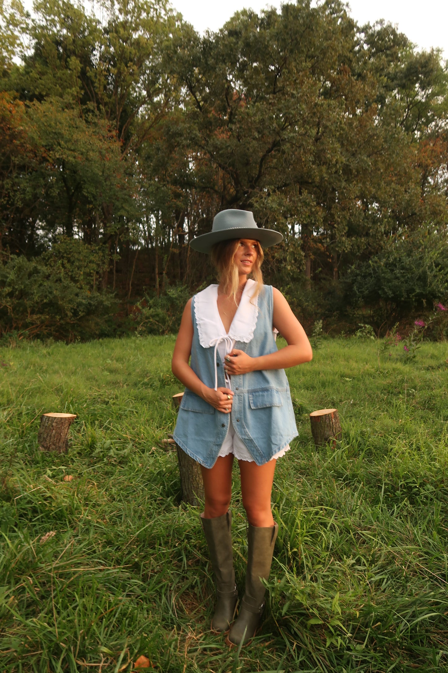 Blue Ridge Denim Vest