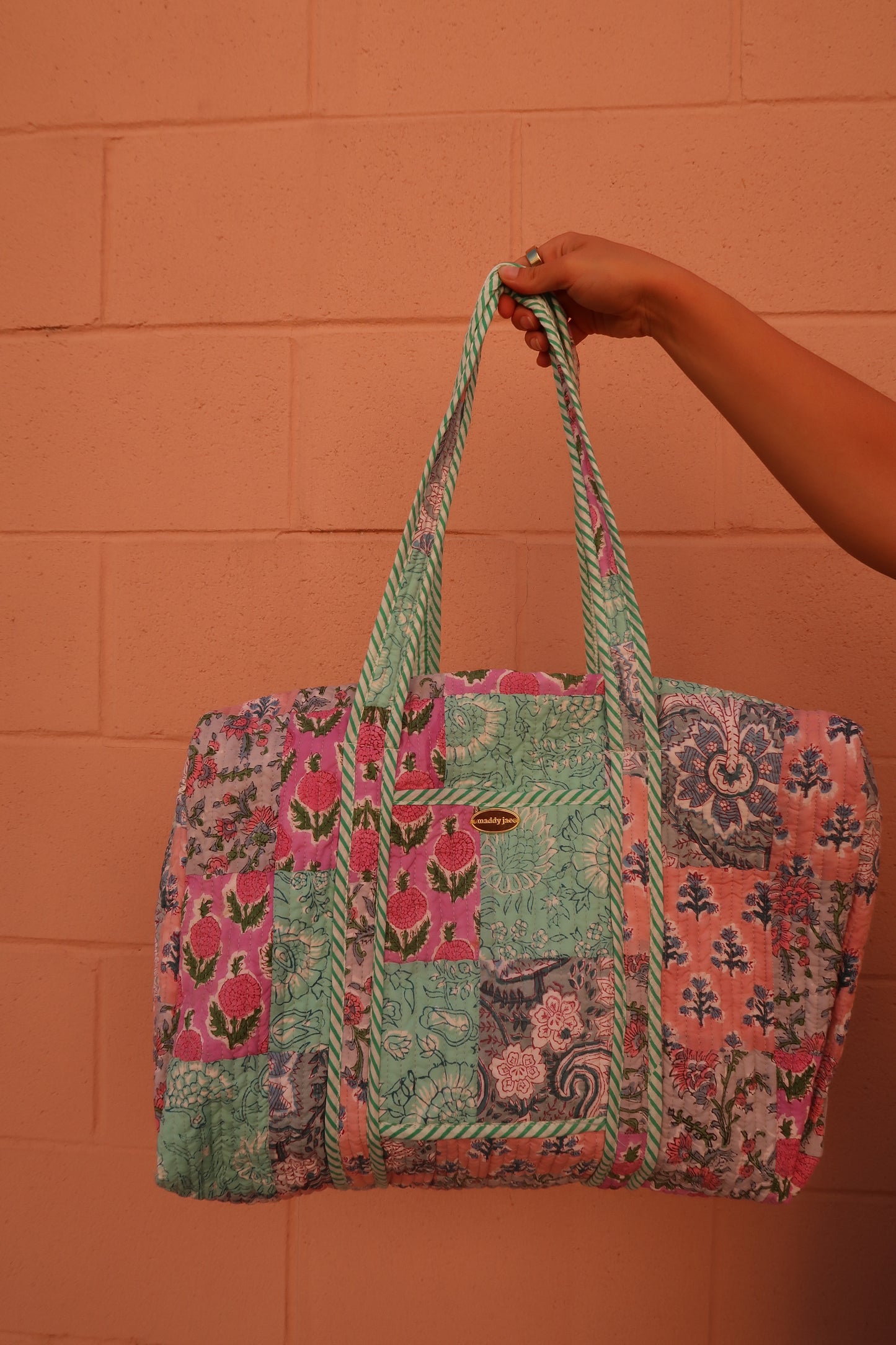 Junie Quilted Duffle Bag