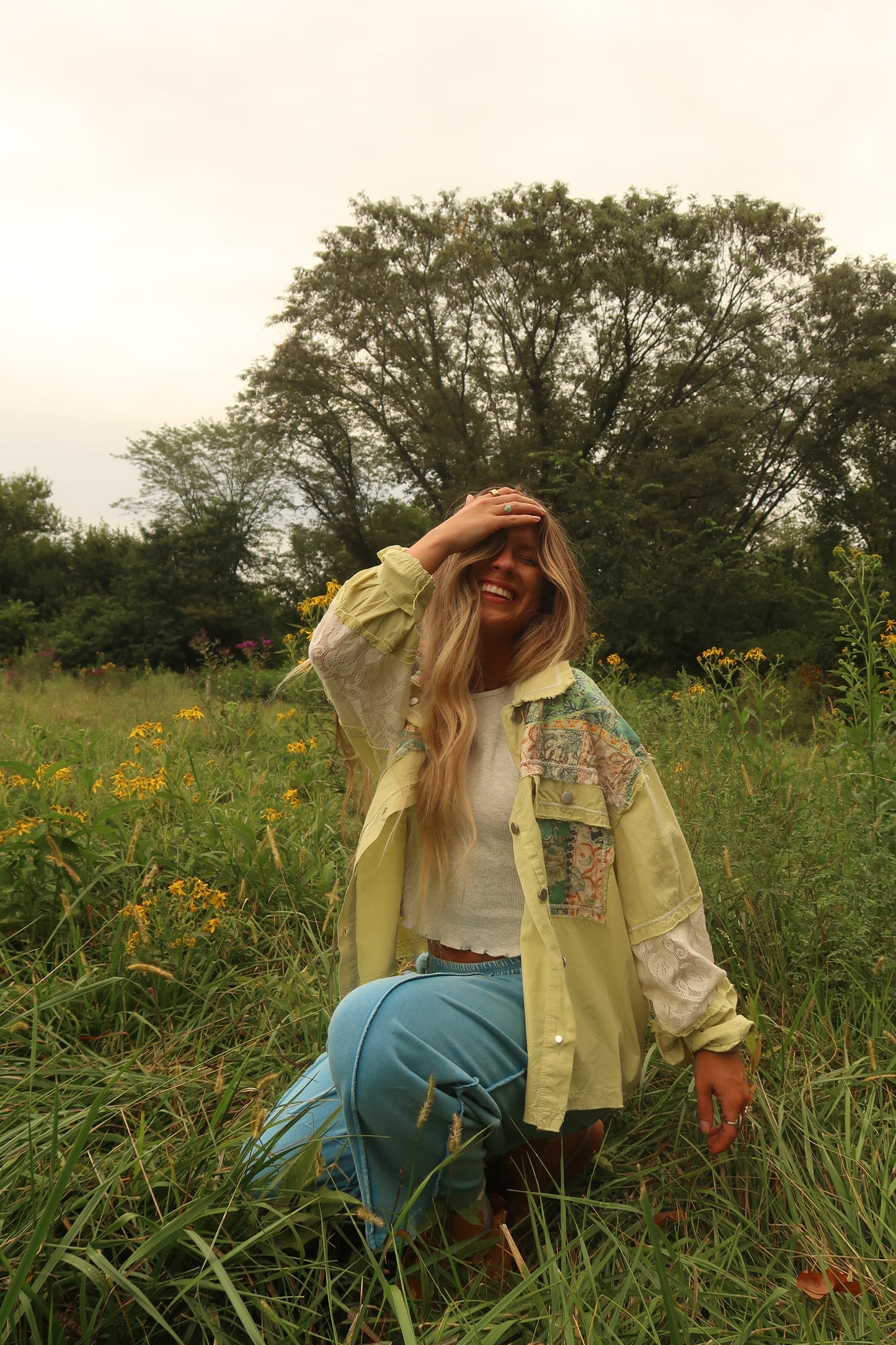 Meadow Glow Patchwork Jacket