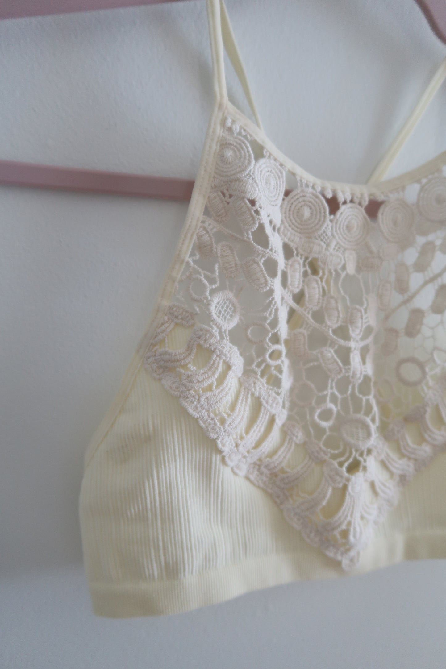 Ivory Boho Bralette