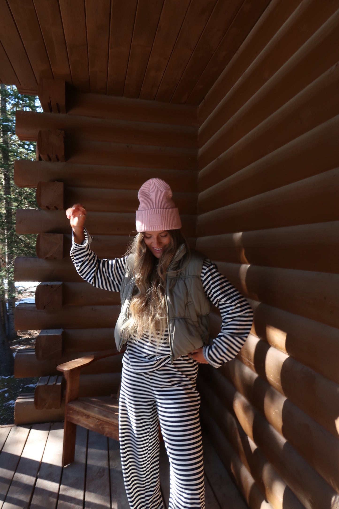 Moss Reversible Puffer Vest