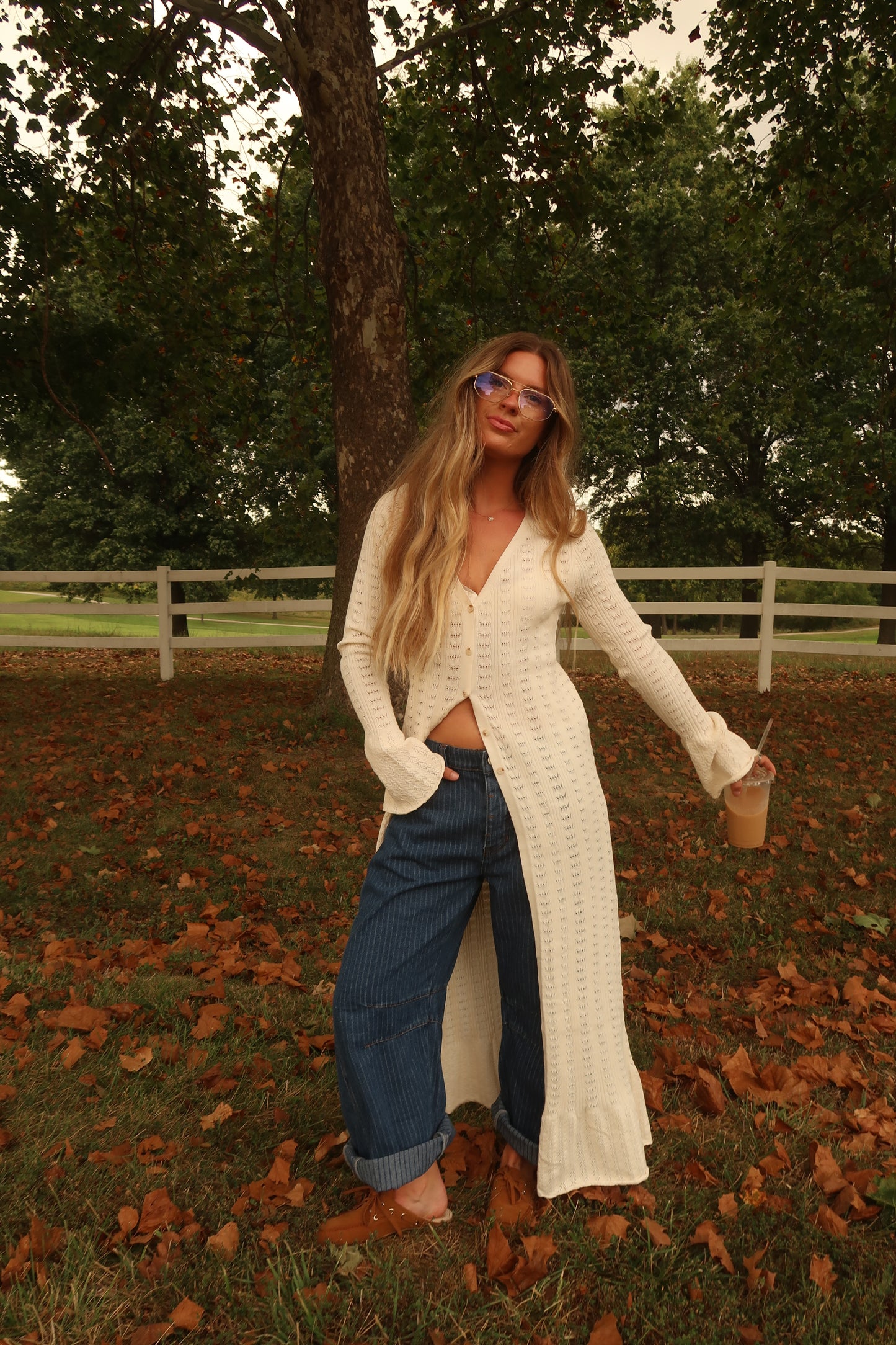 Chai Long Knit Cardigan