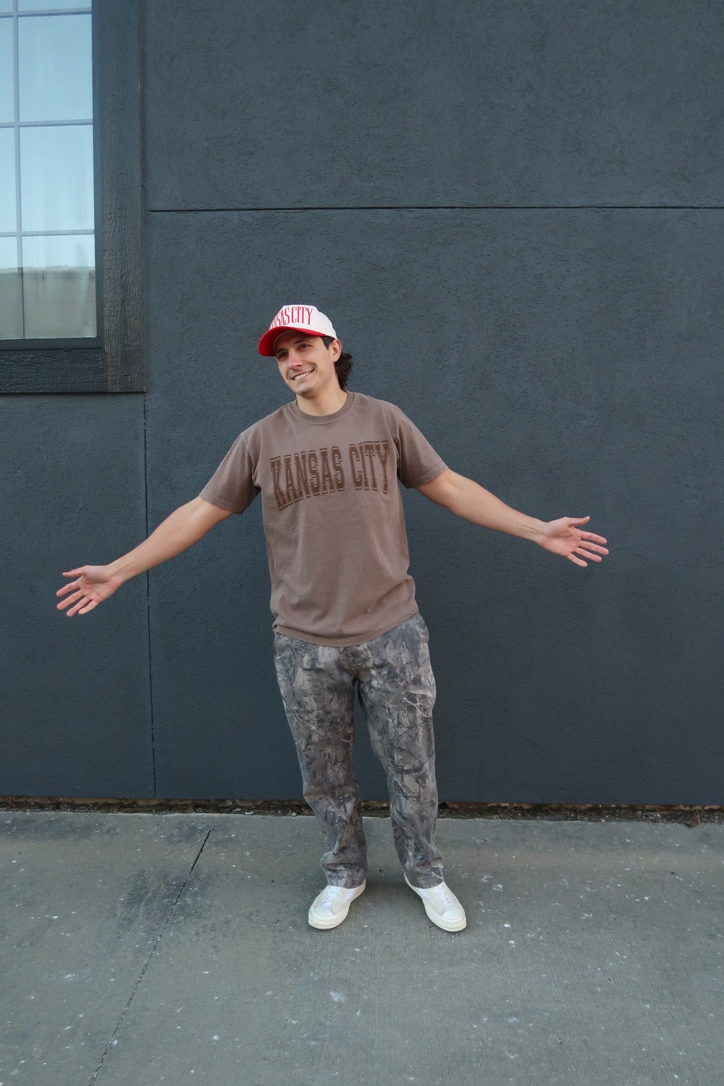 Brown Kansas City Tee
