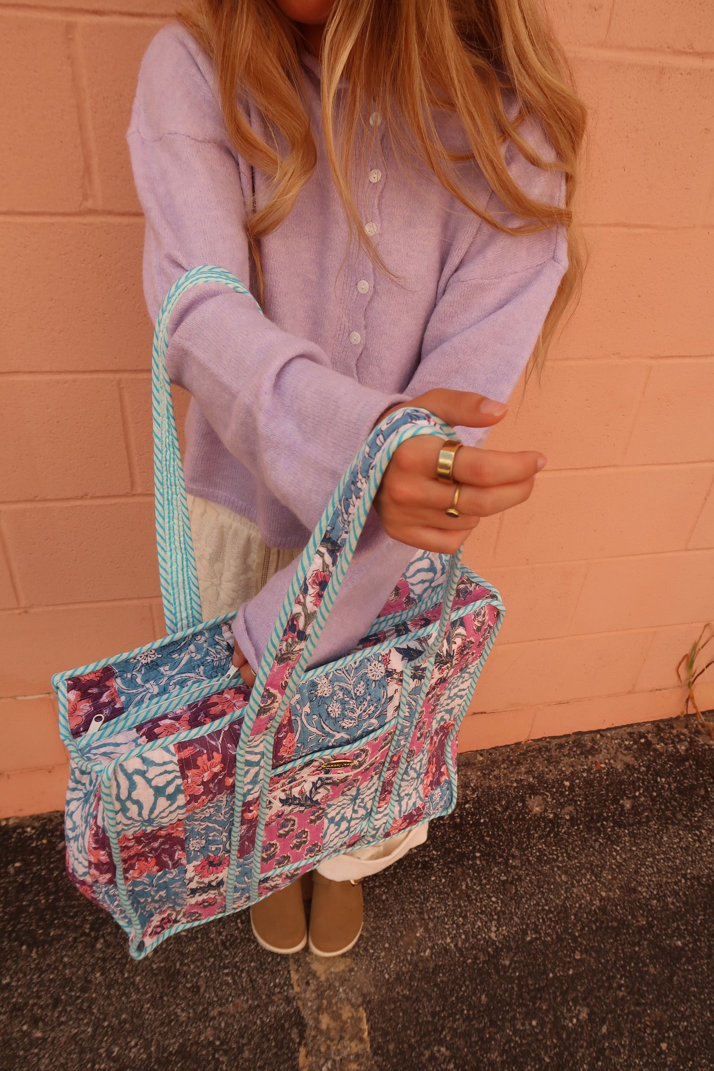 Sylvia Quilted Dote Bag