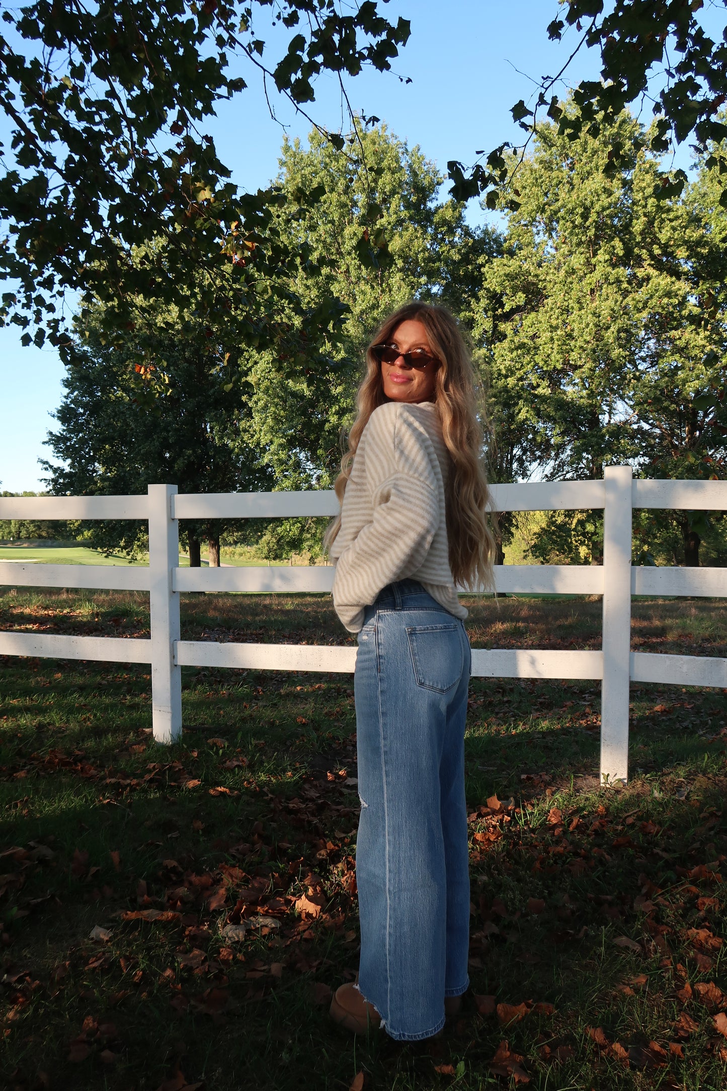 Bindi Stripe Everyday cardi