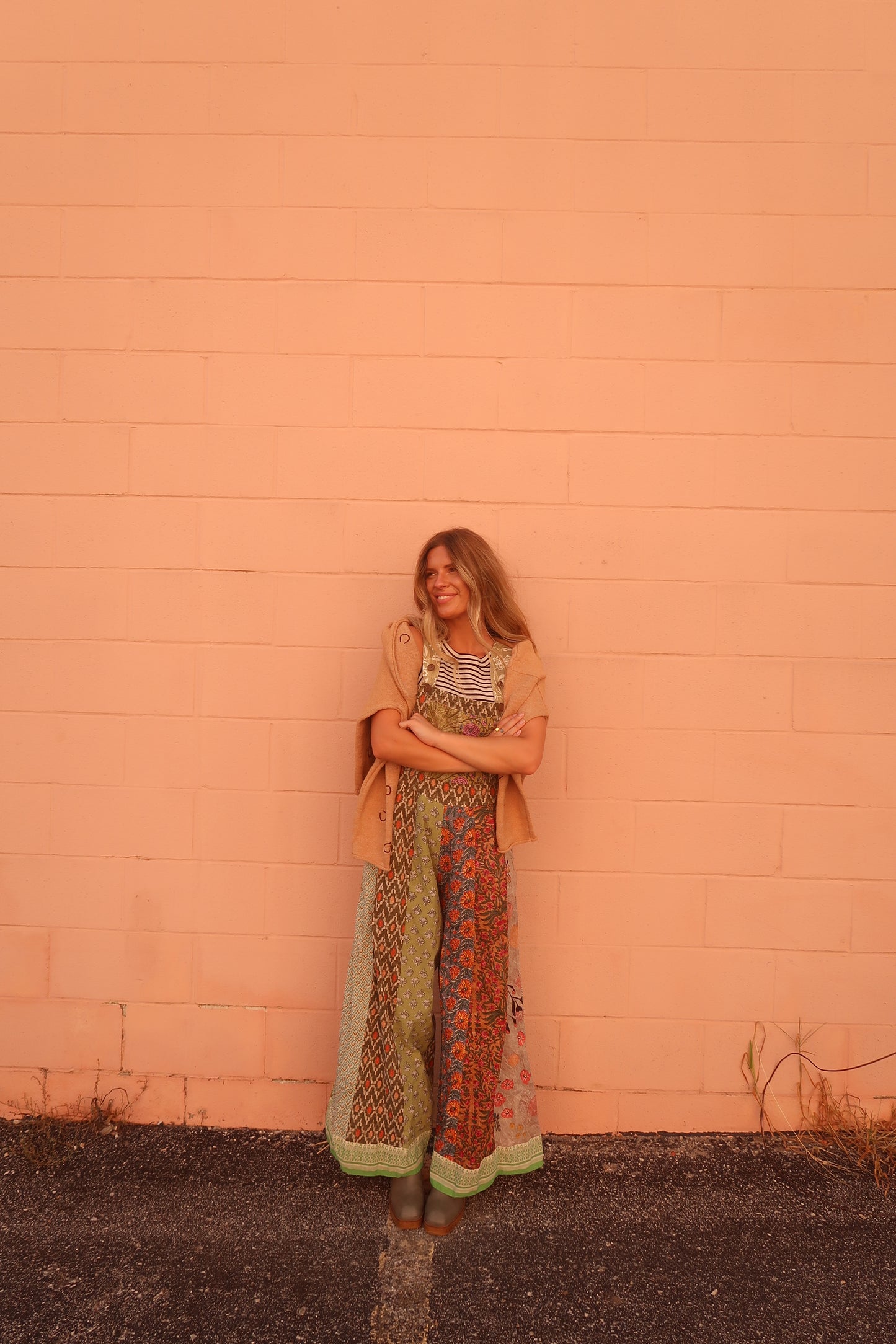 Susie Patchwork Overalls