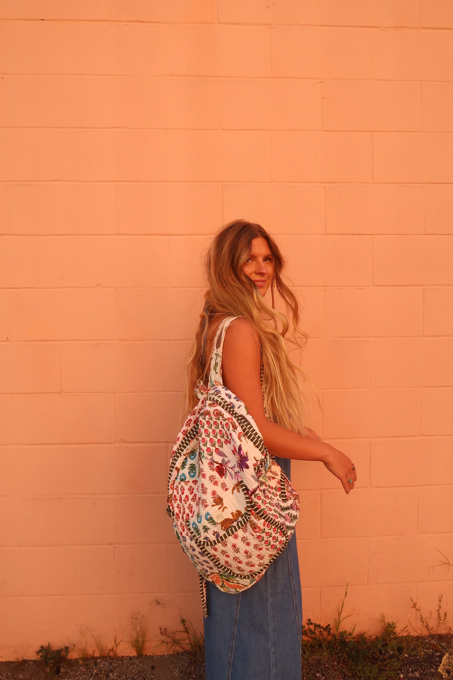 Lottie Quilted Backpack