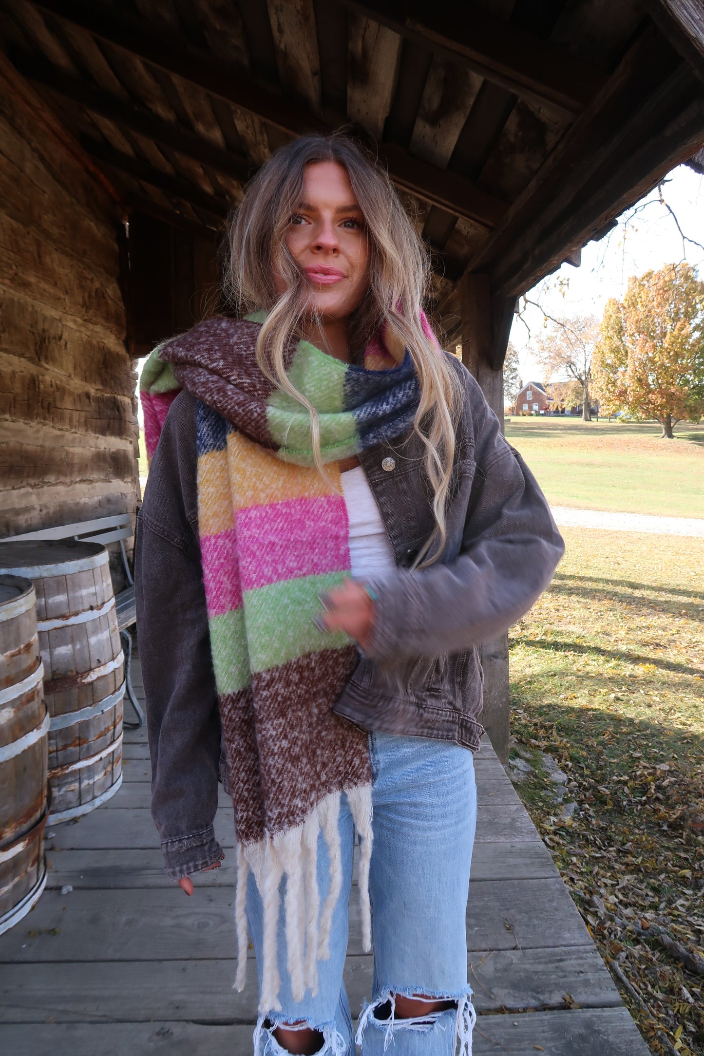 Pop of Color Scarf