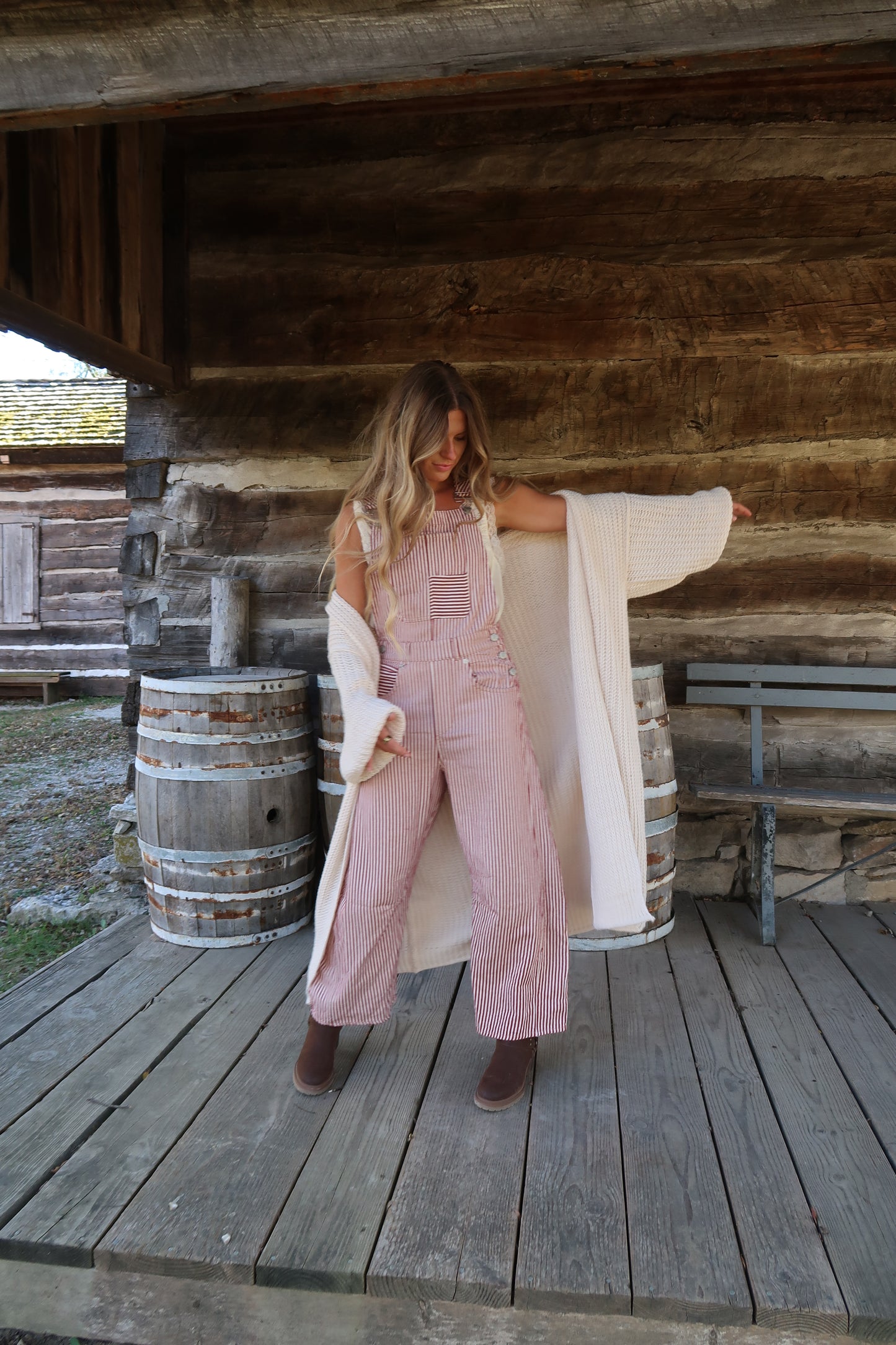 Apple Pie Barrel Overalls