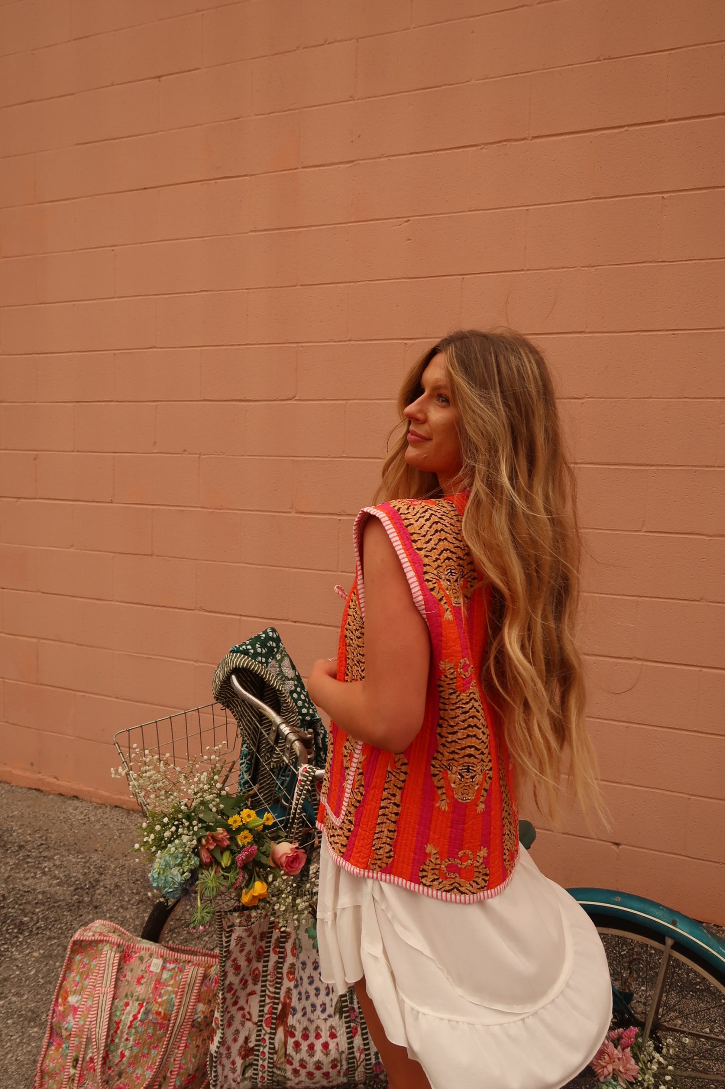 Nova Quilted Bow Vest