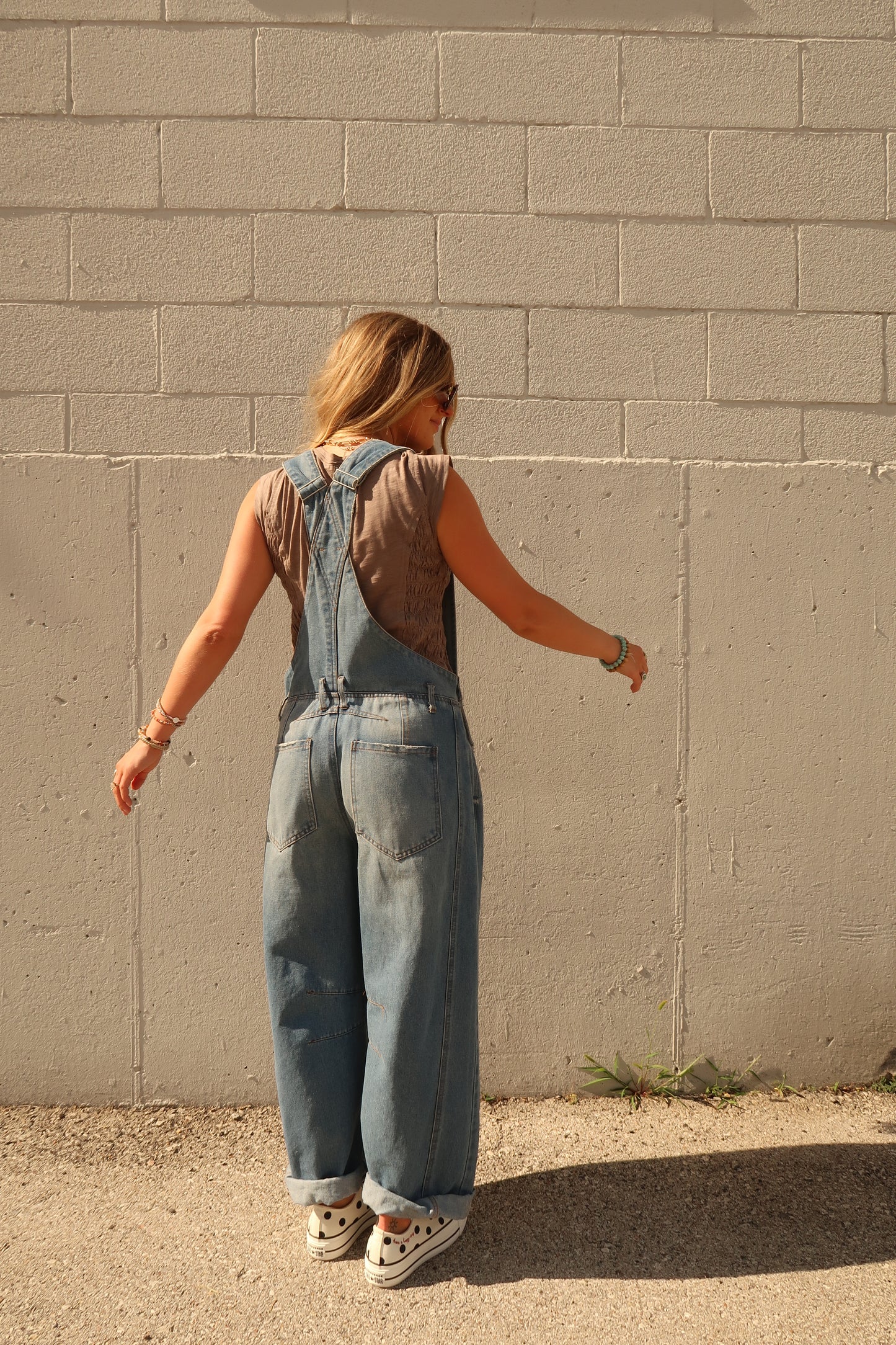 Benny Barrel Leg Overalls