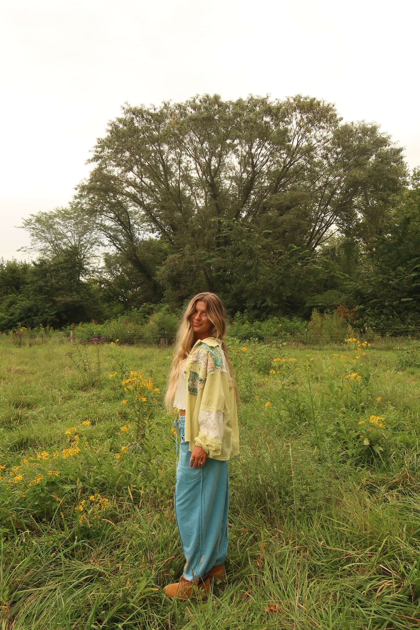 Meadow Glow Patchwork Jacket
