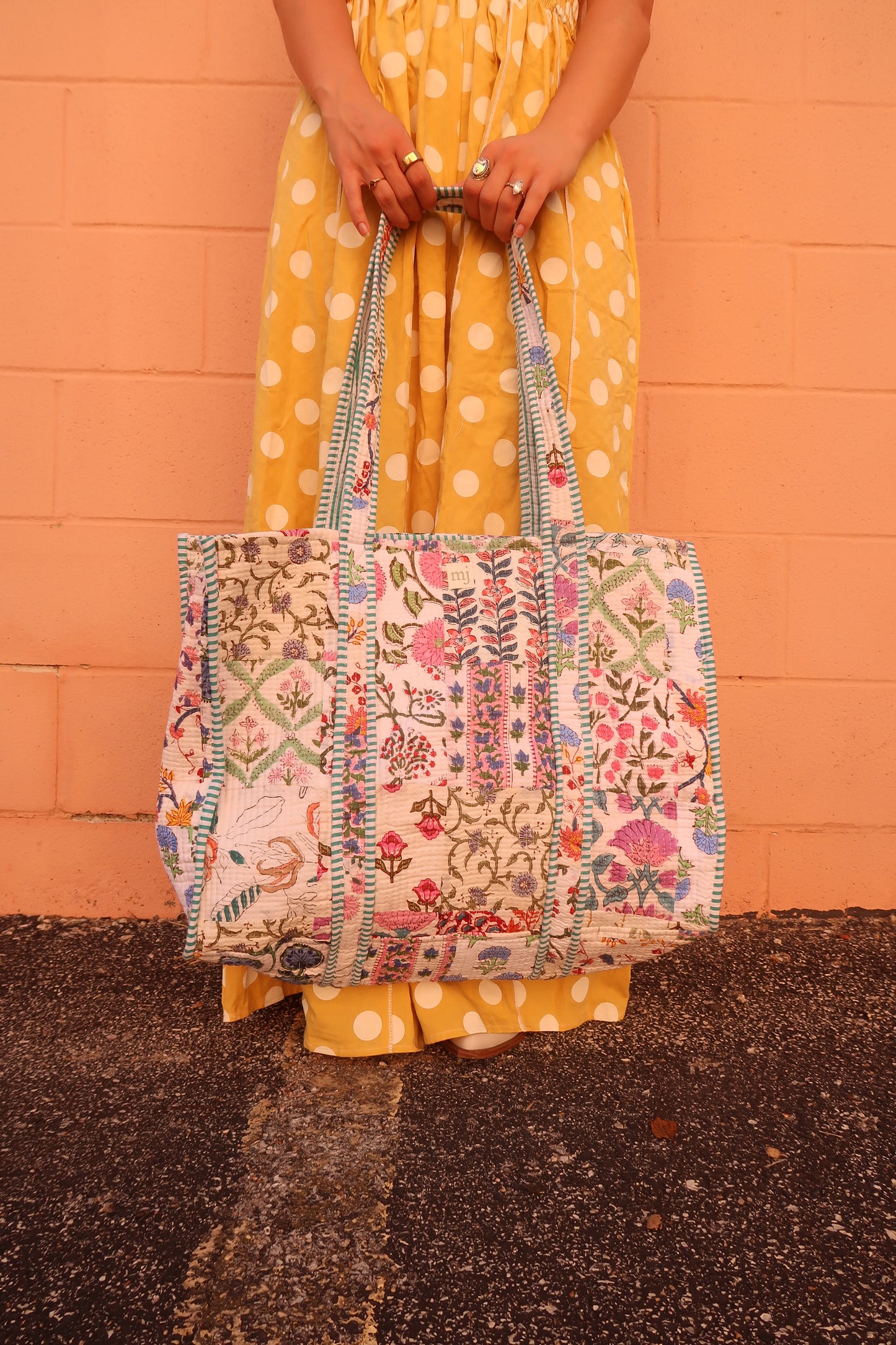 Lenny Quilted Tote Bag