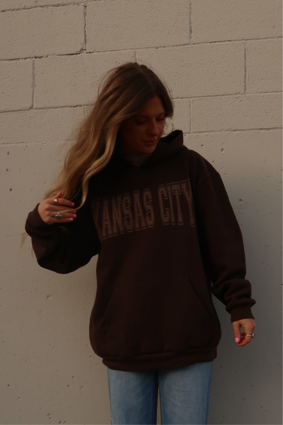 Brown Kansas City Hoodie