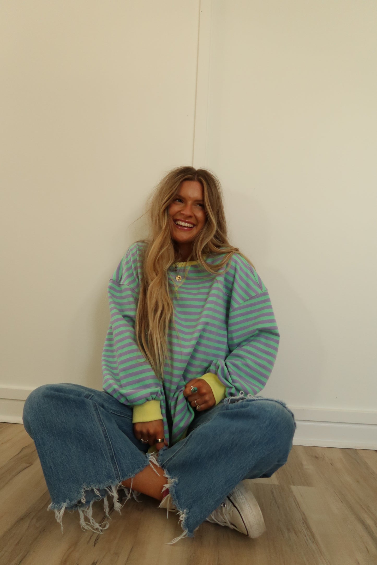 Pop of Color Crewneck