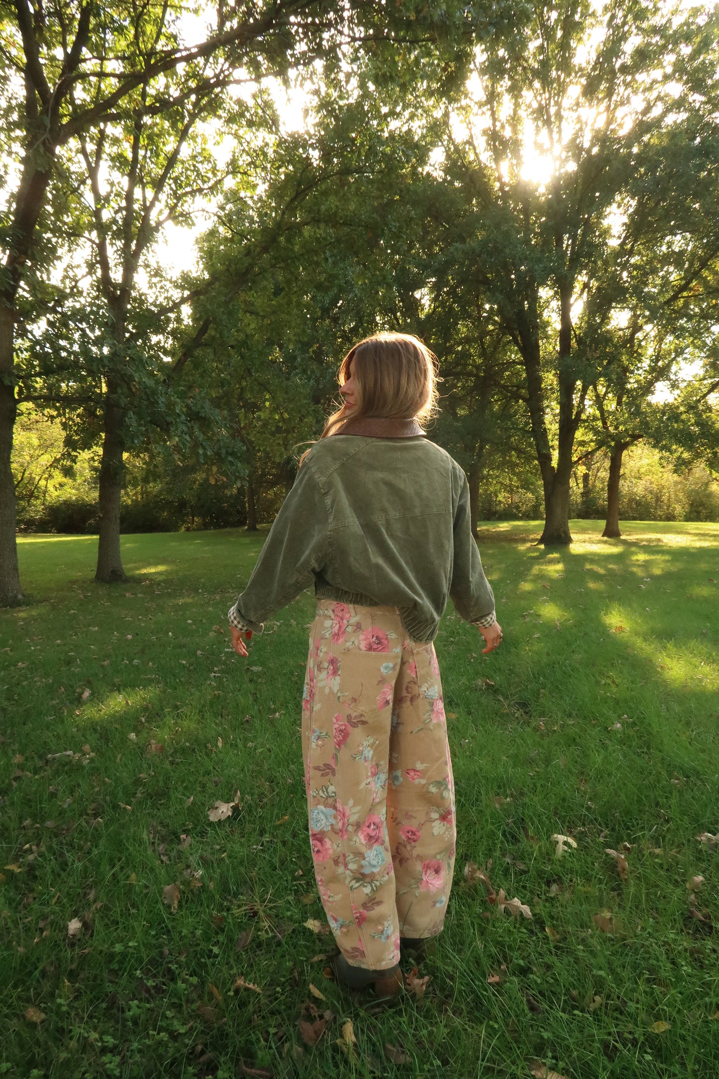 Willow Corduroy Bomber Jacket