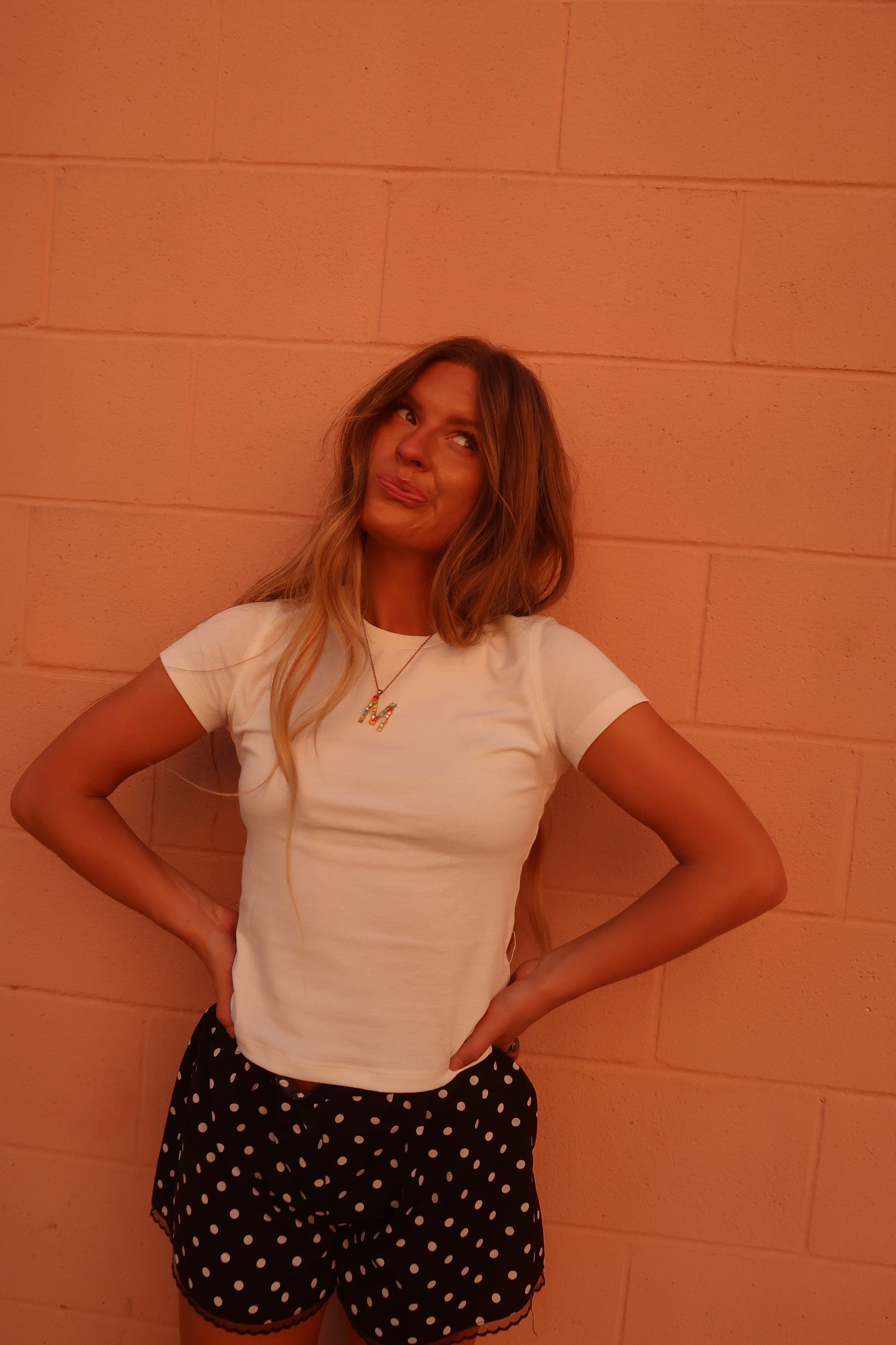 white everyday baby tee