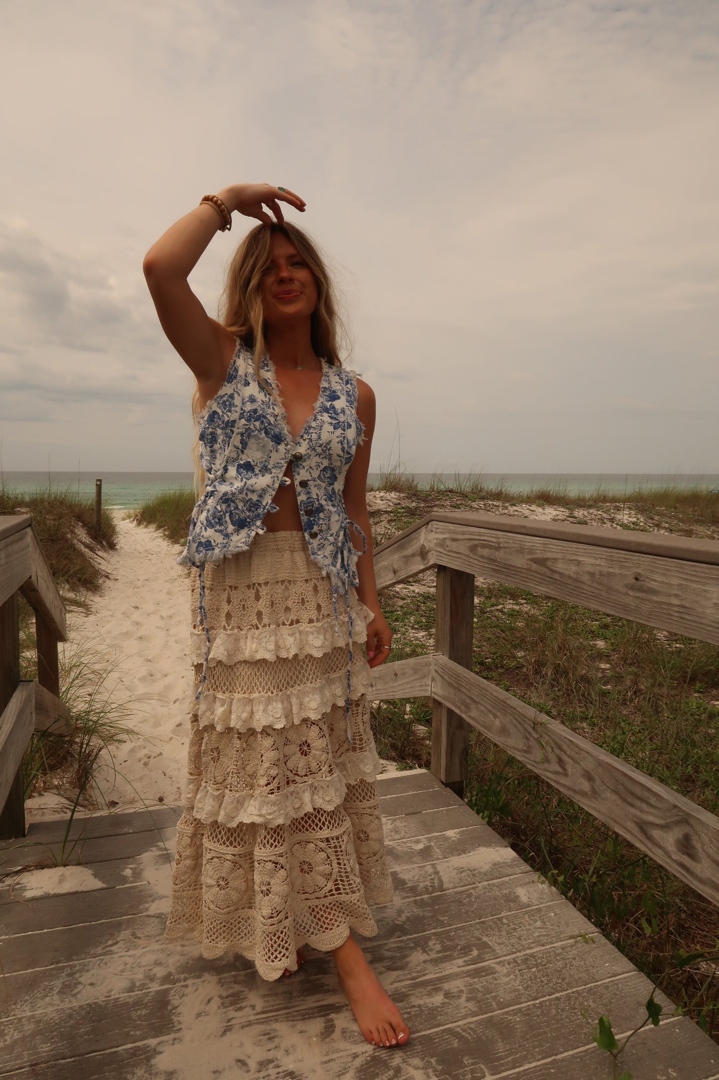 Salt & Blossom Vest