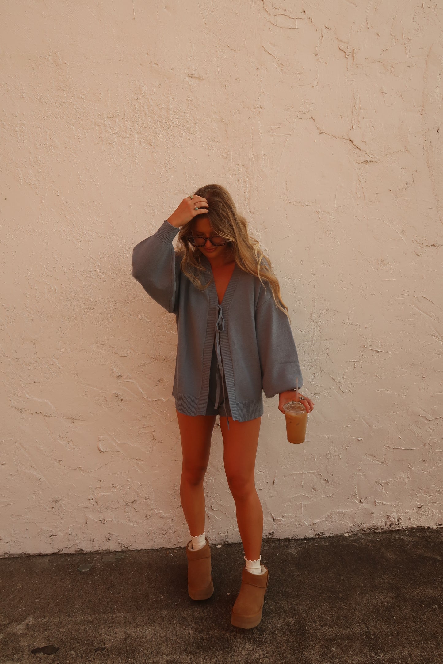 Blueberry Milk Sweater Set