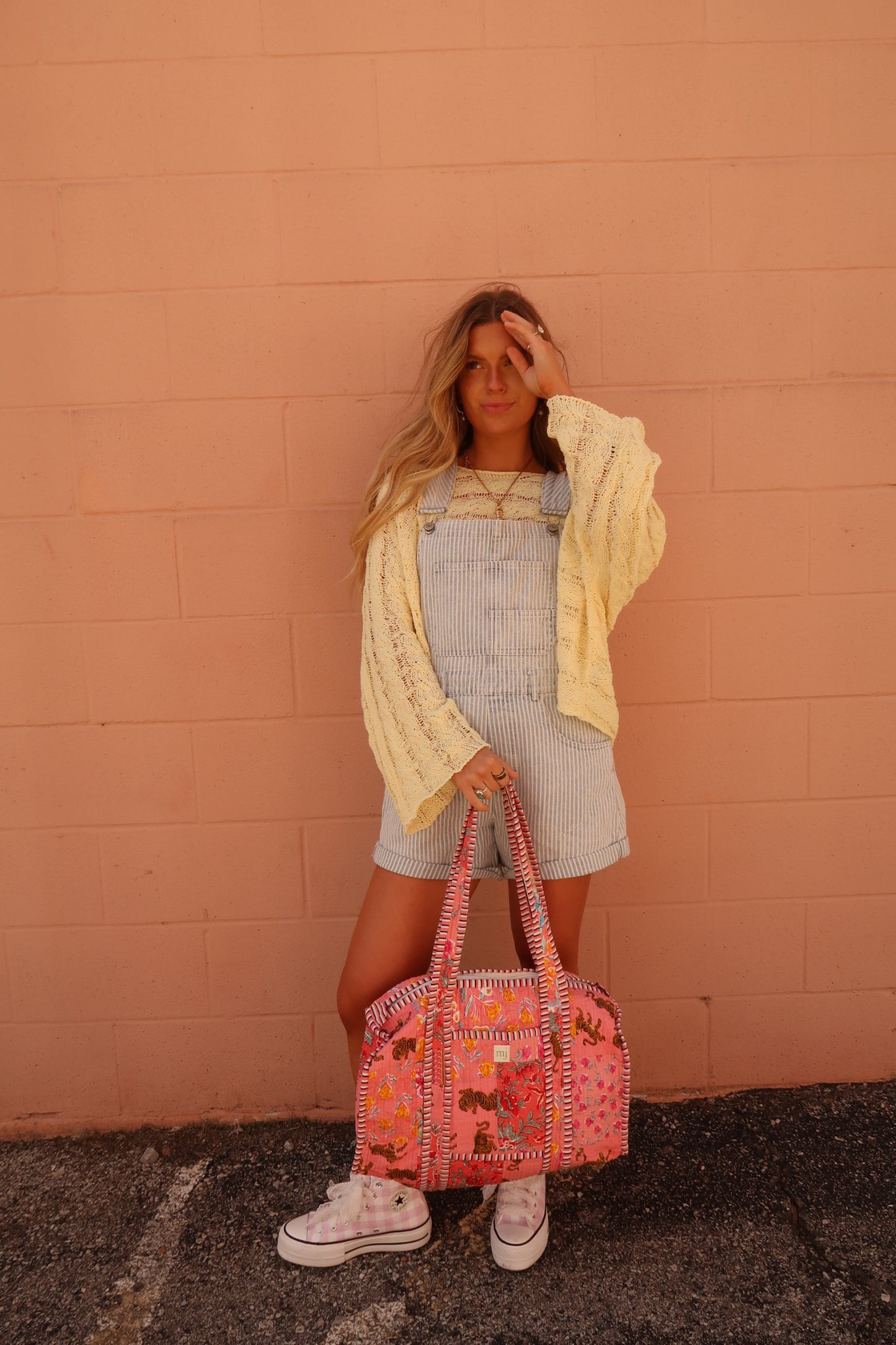 Debbie Quilted Duffle Bag