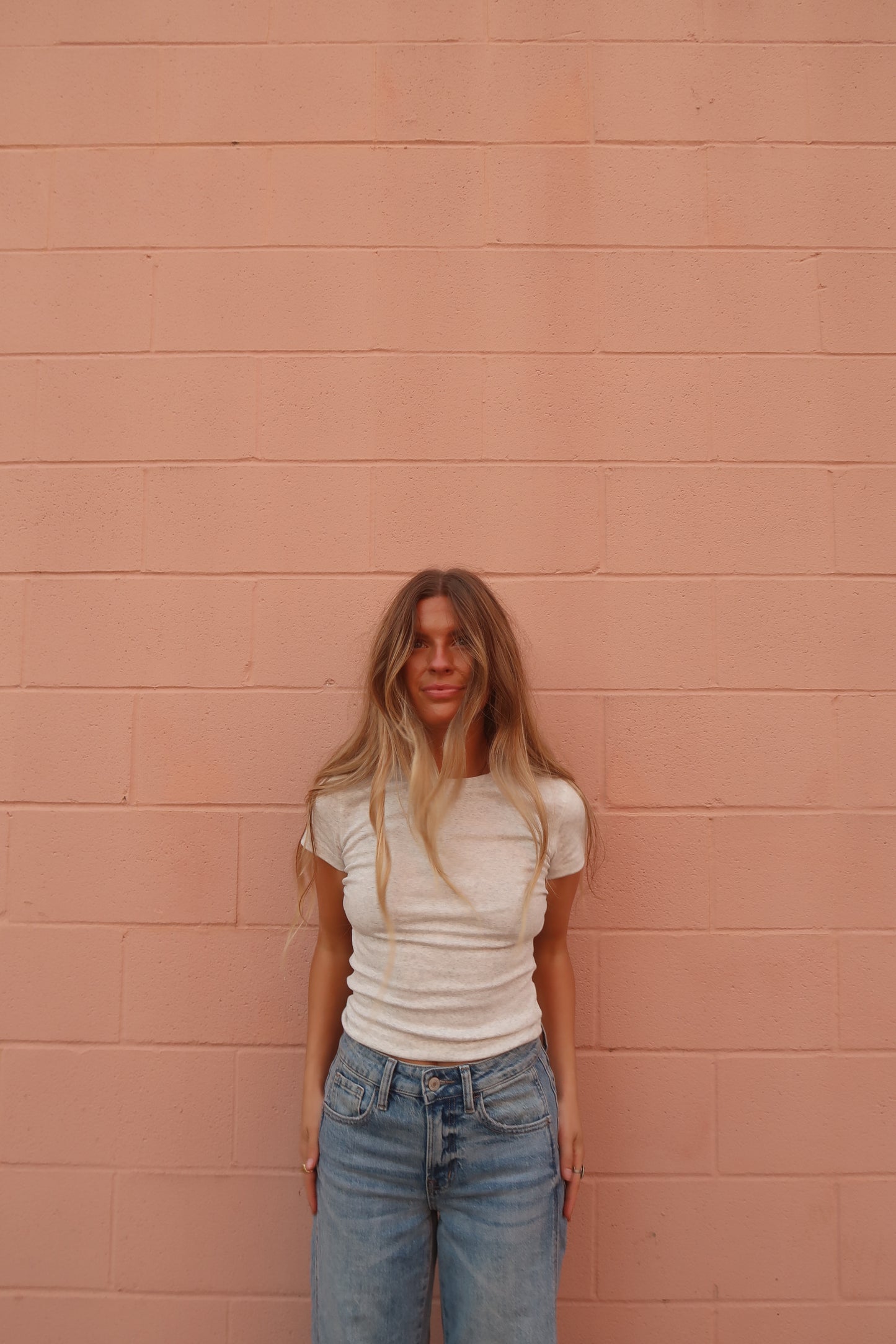 heather grey everyday baby tee