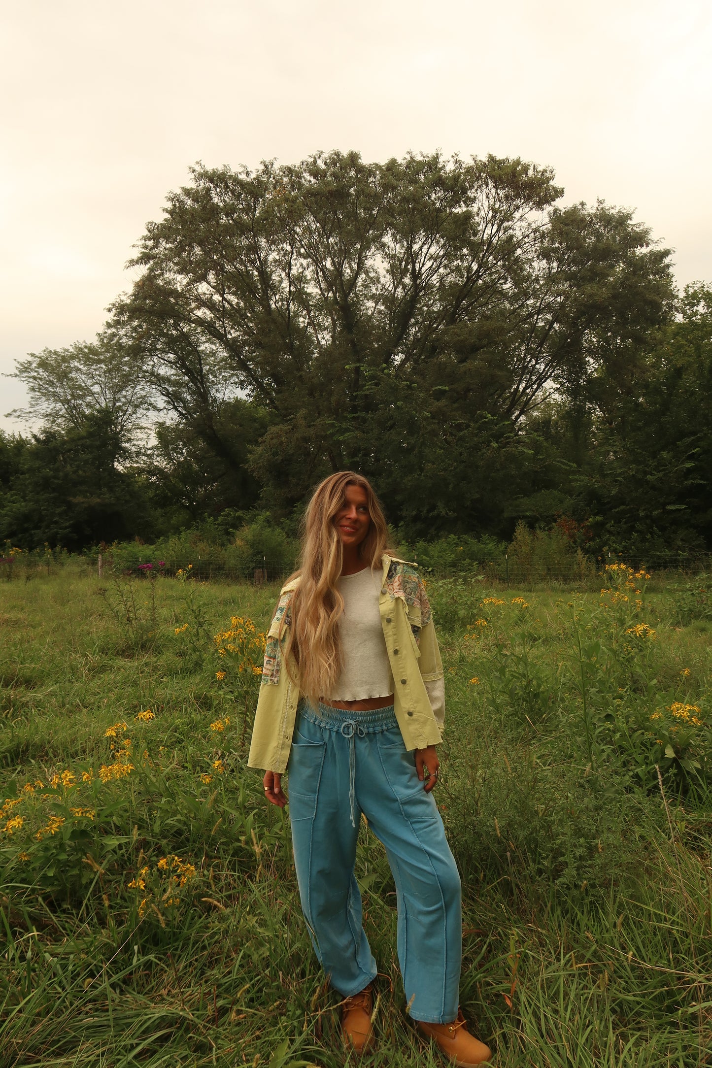 Meadow Glow Patchwork Jacket