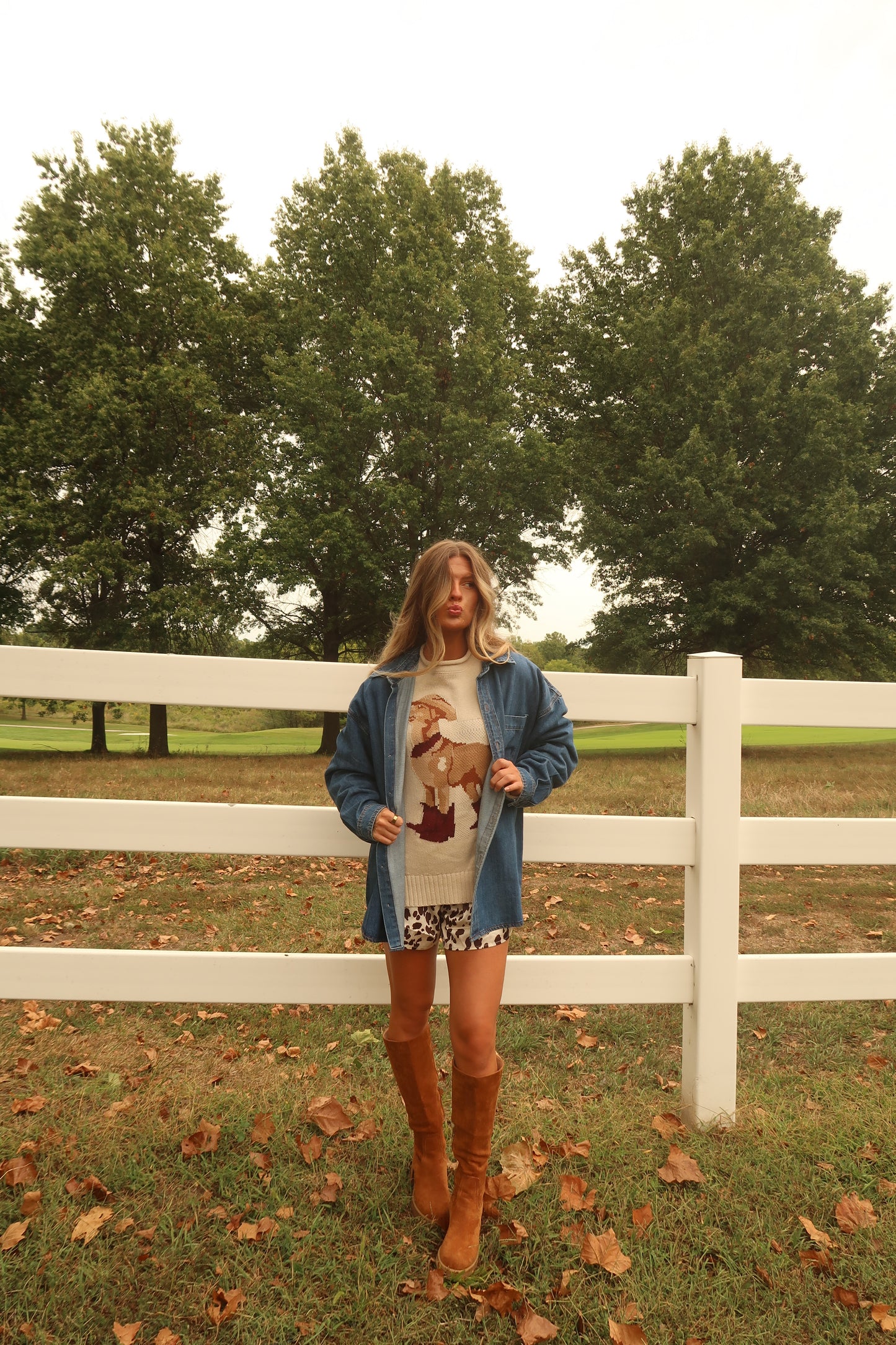 Hunter Denim Top