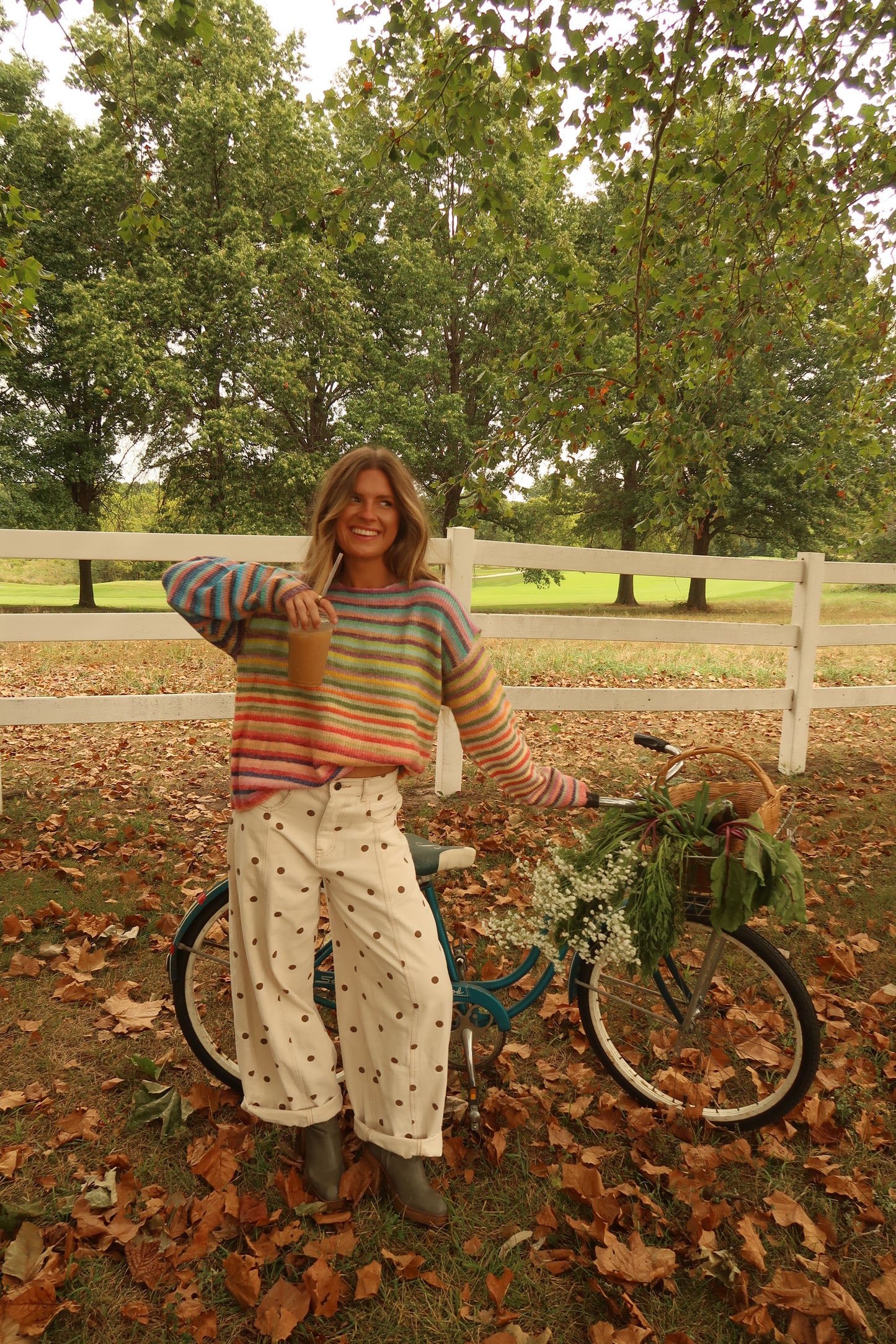 Crisp Air Stripe Sweater