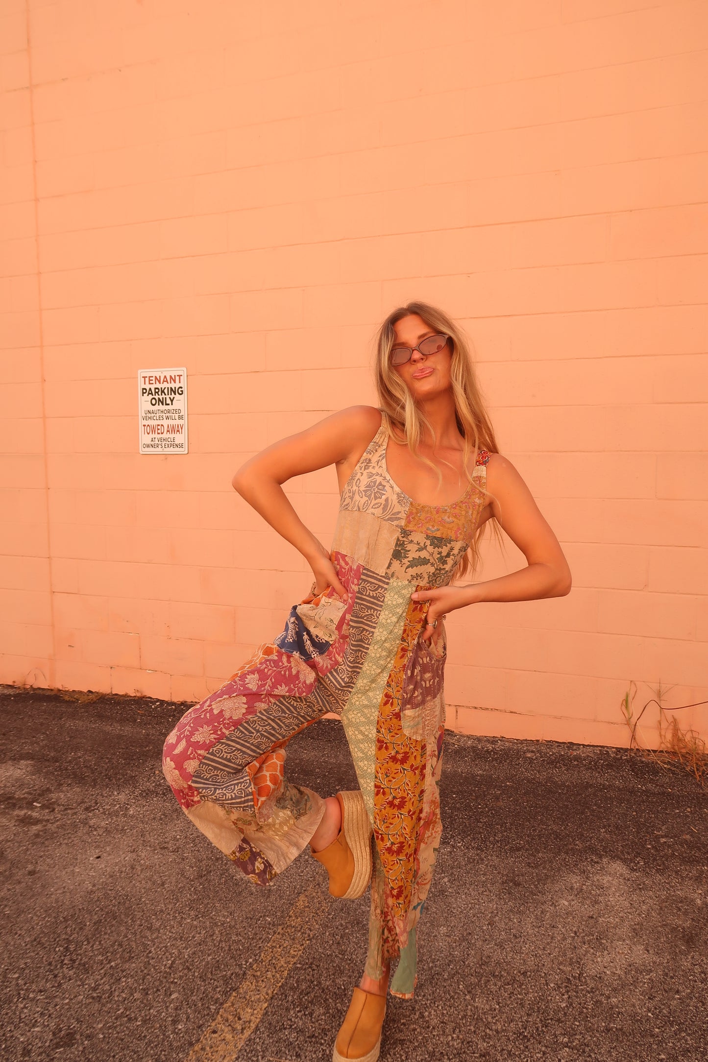 Riley Patchwork Jumpsuit