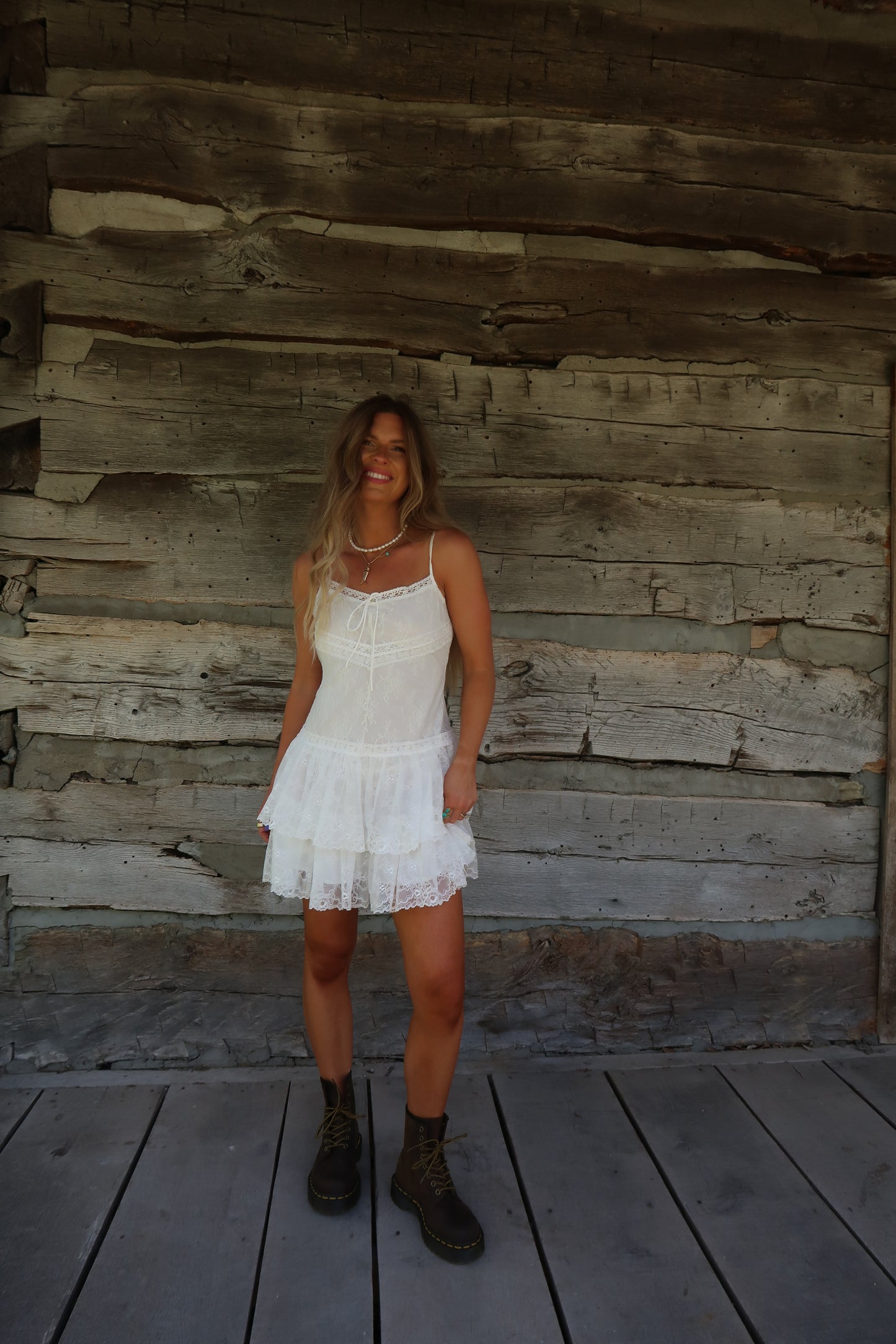 Coast Lace Romper