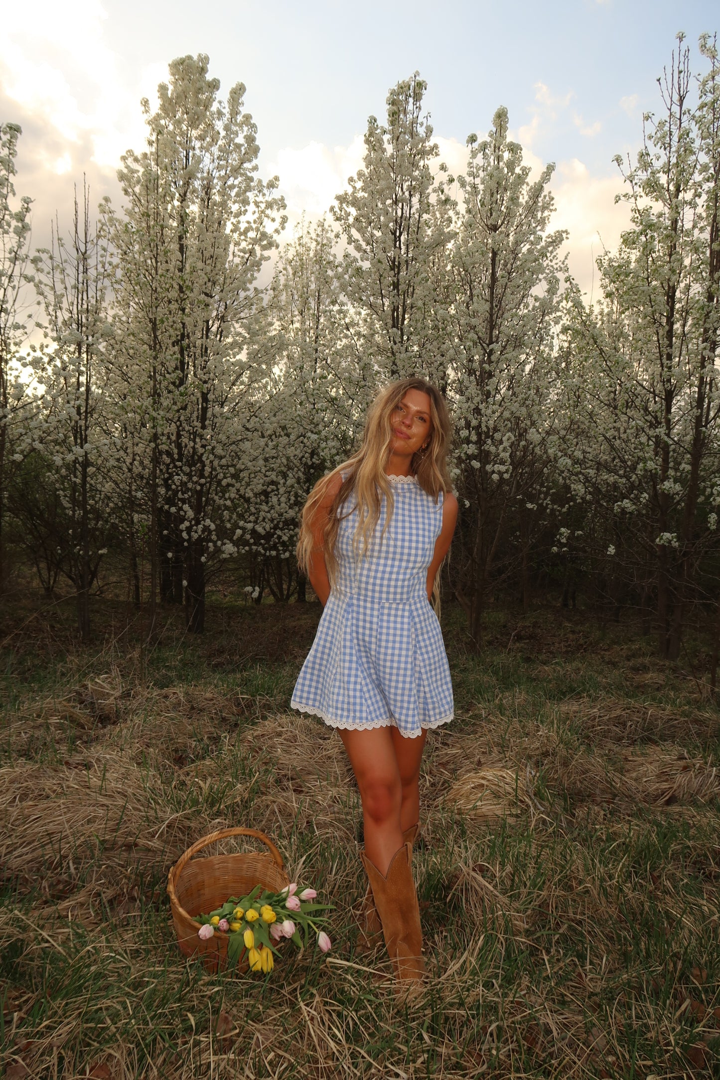 Dorthy Gingham Romper