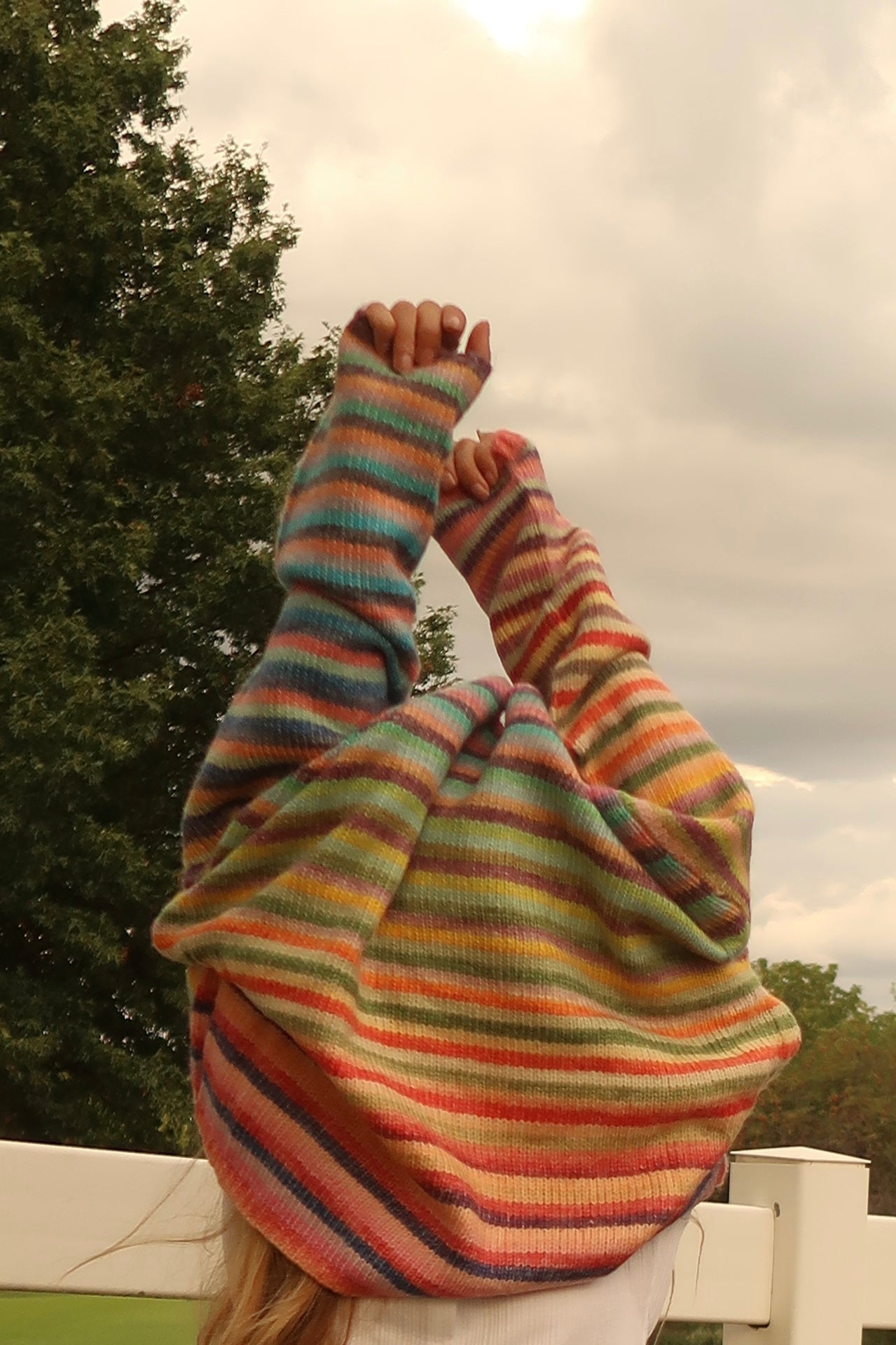 Crisp Air Stripe Sweater