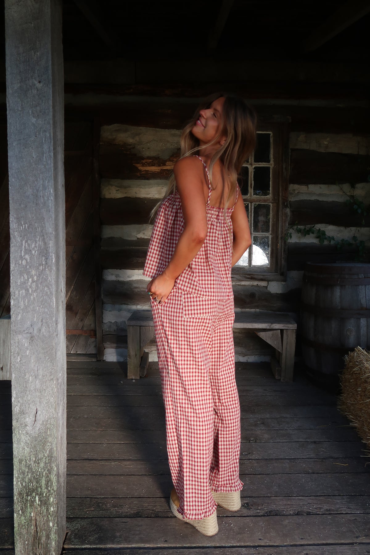 Apple Pie Plaid Set