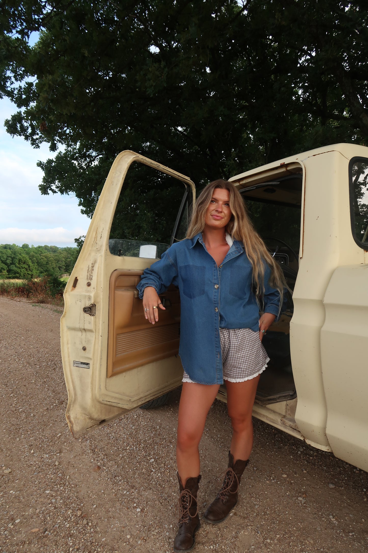 Coastal Blue Denim top