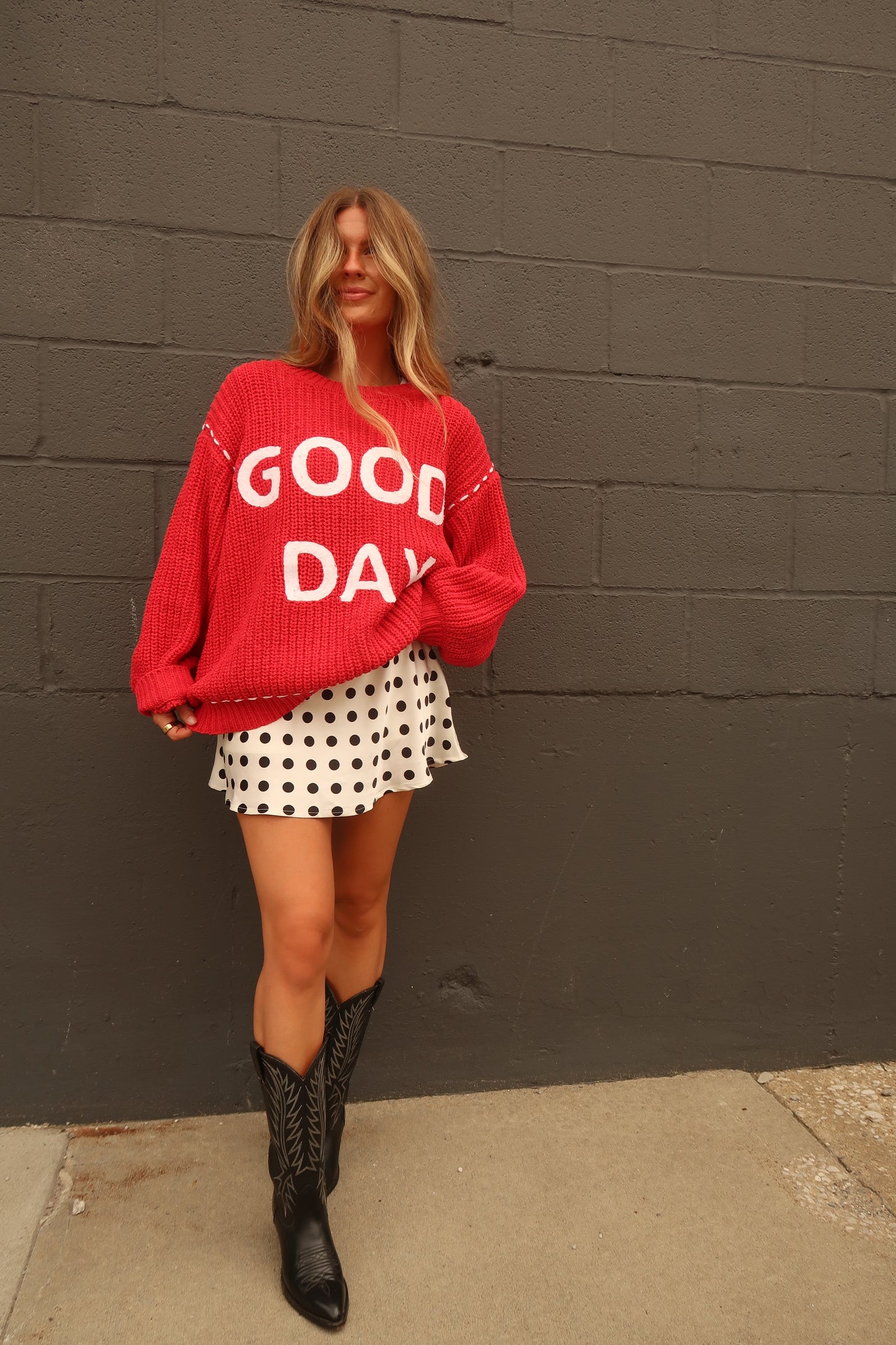 Polly Polka Dot Skirt