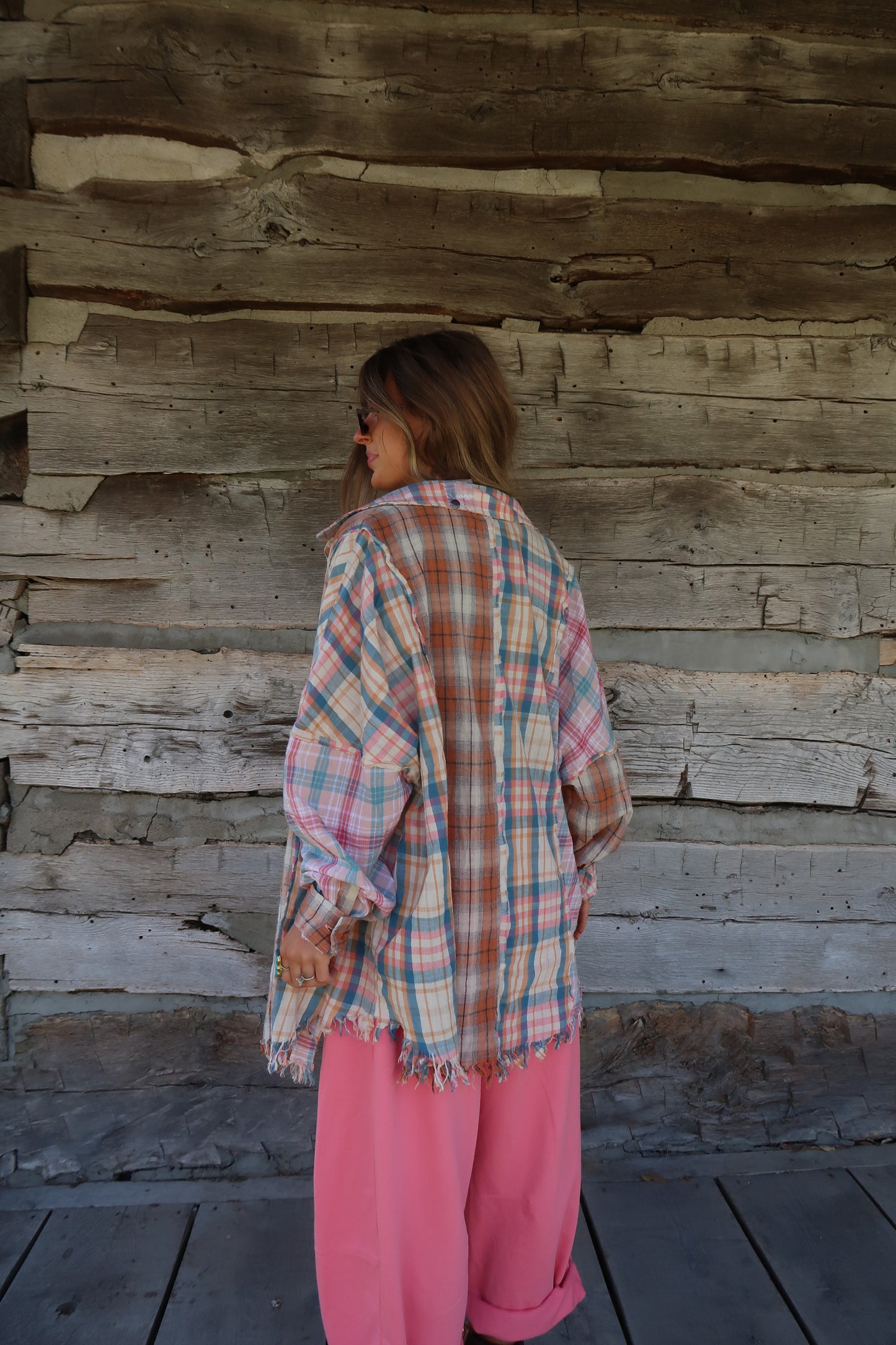 Sunset Plaid Flannel