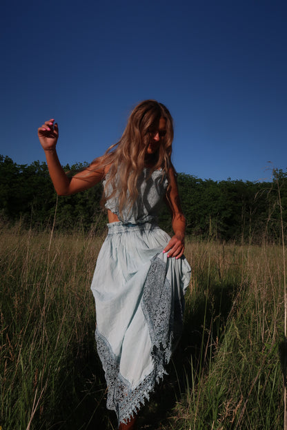 Coastal Haze Maxi Dress