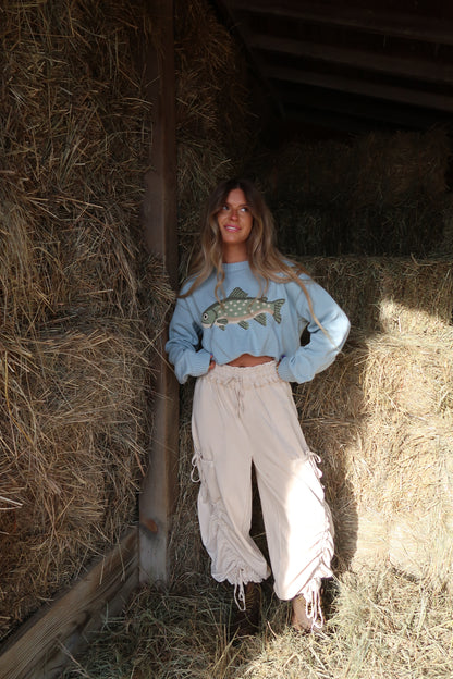 Blue Bass Sweater